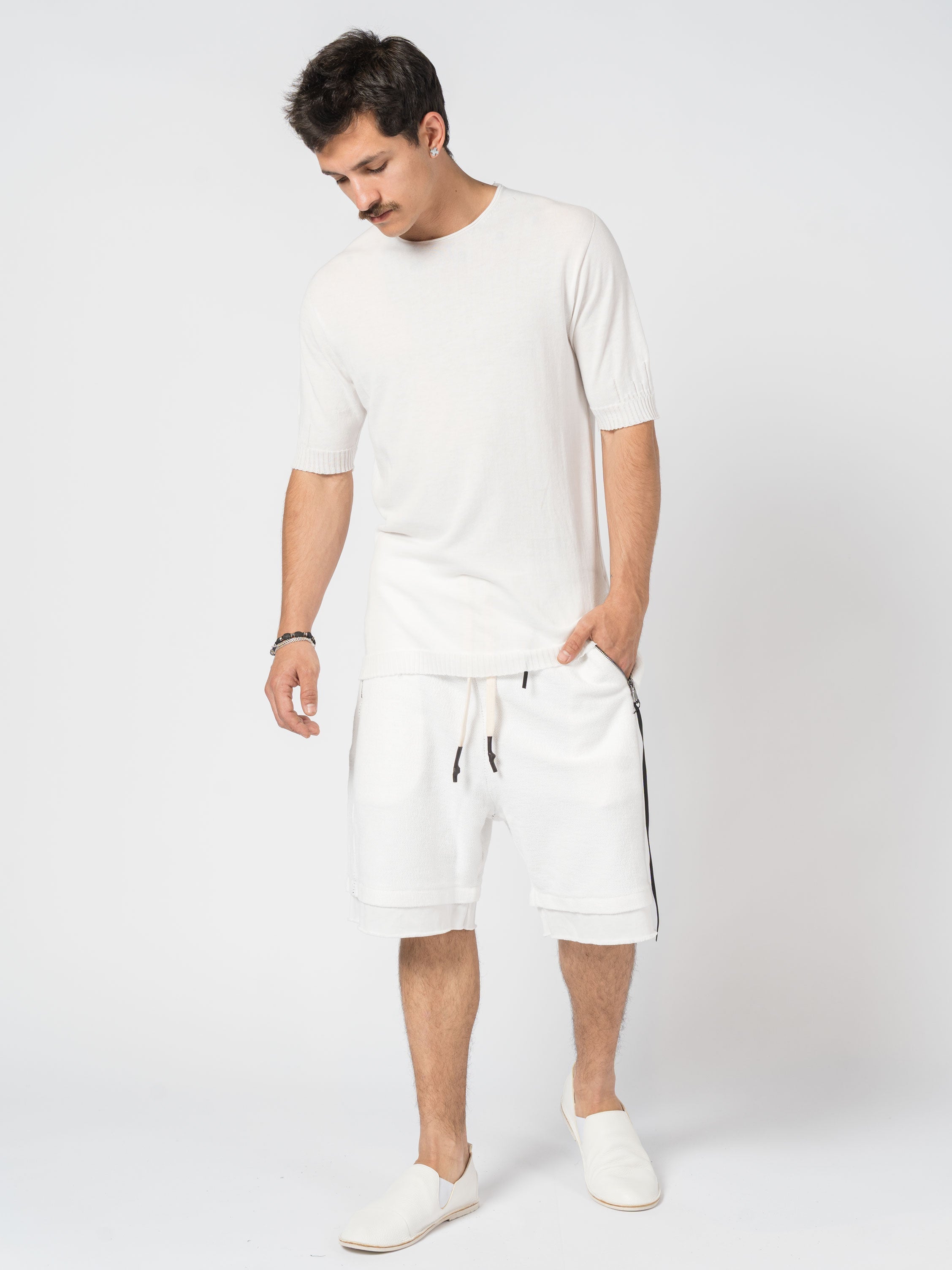 Knit Short Sleeve Tee - INN7
