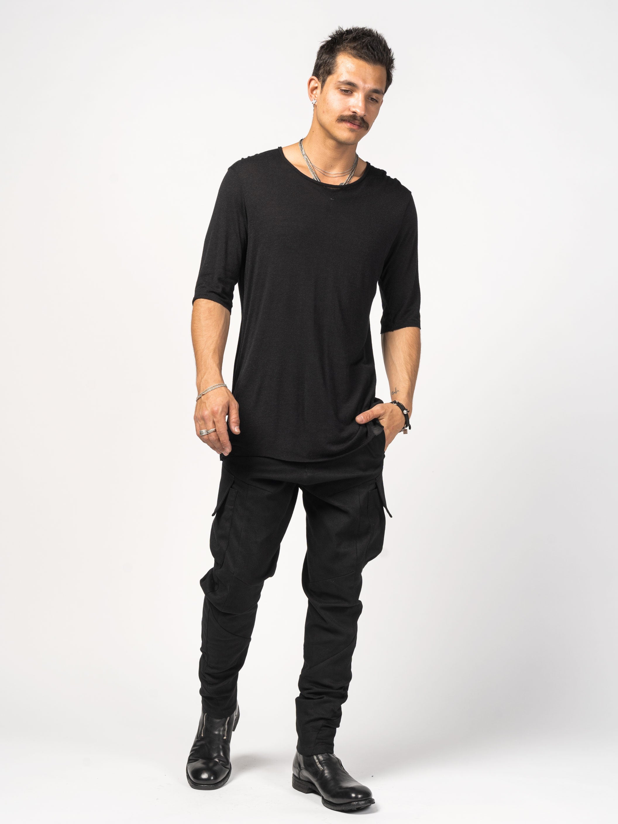 Cargo-Pocket Denim Pants (Copy) - INN7