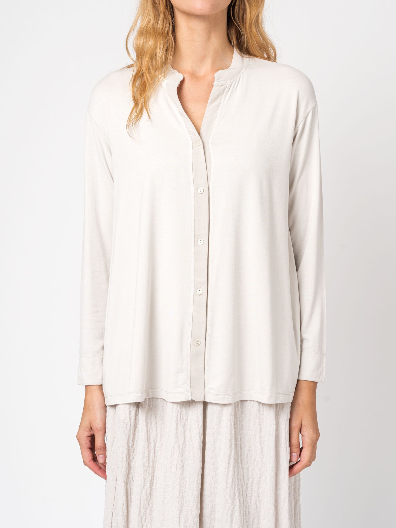 Stretch modal jersey flared cardigan - INN7