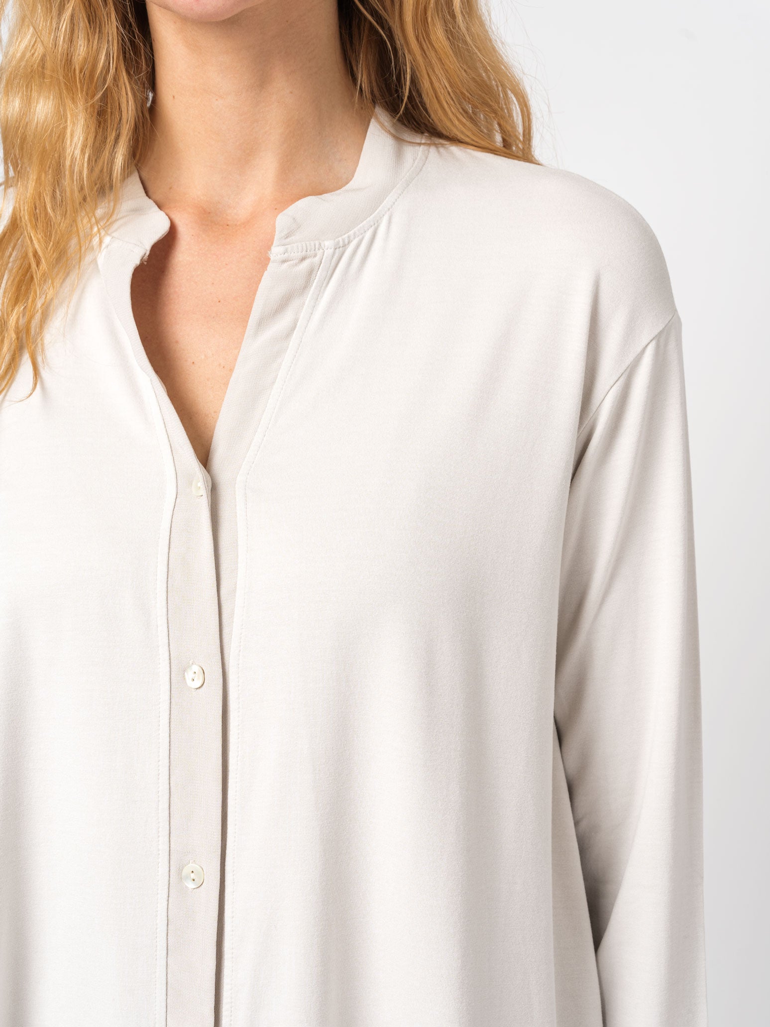Stretch modal jersey flared cardigan - INN7