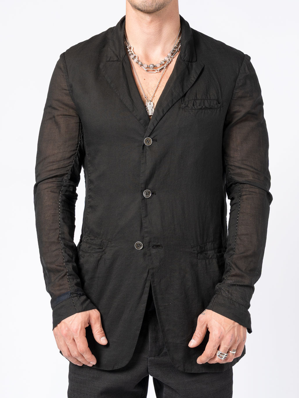 Cotton Tailored Jacket - INN7