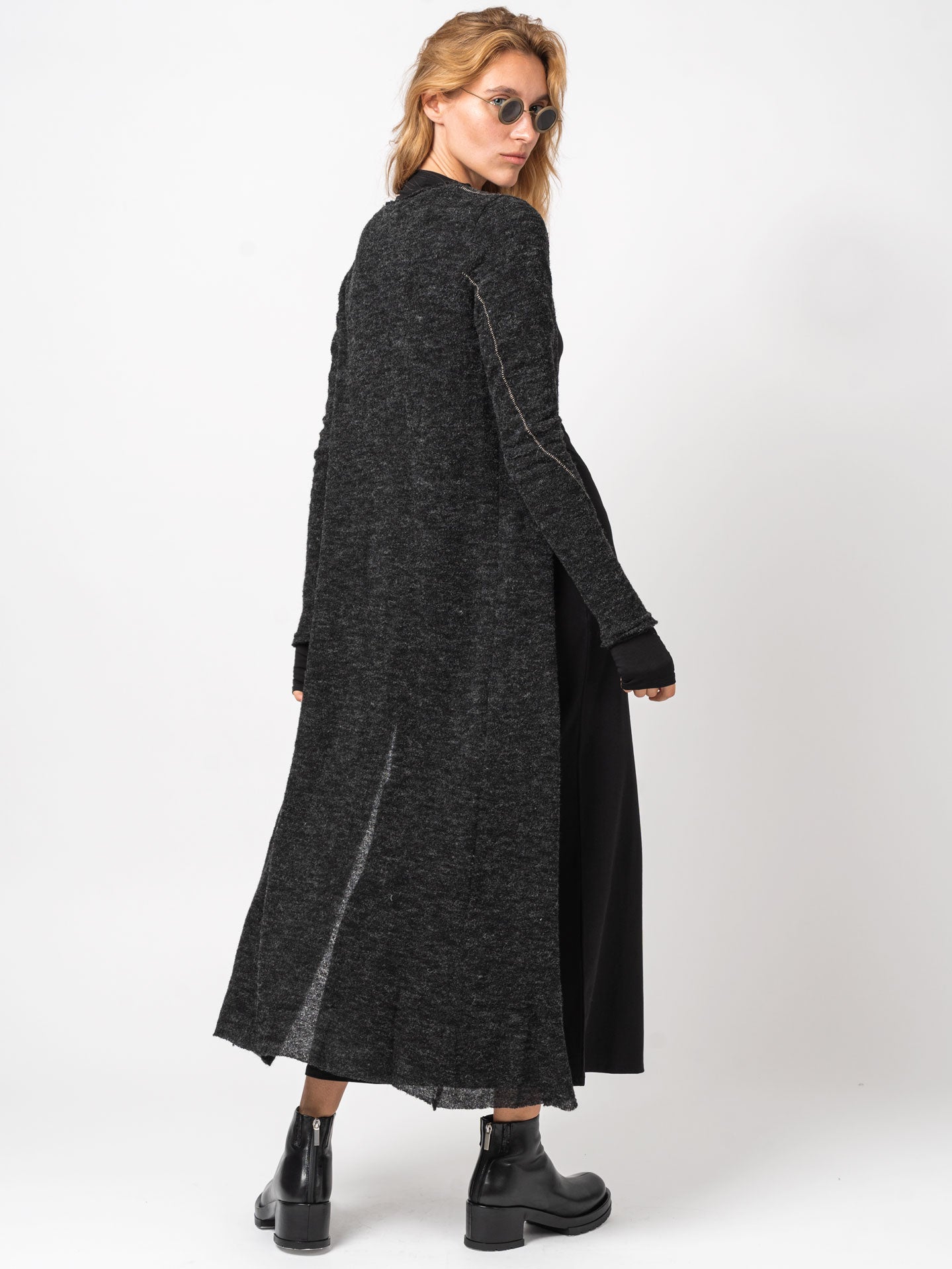Long Buttoned Cardigan - INN7