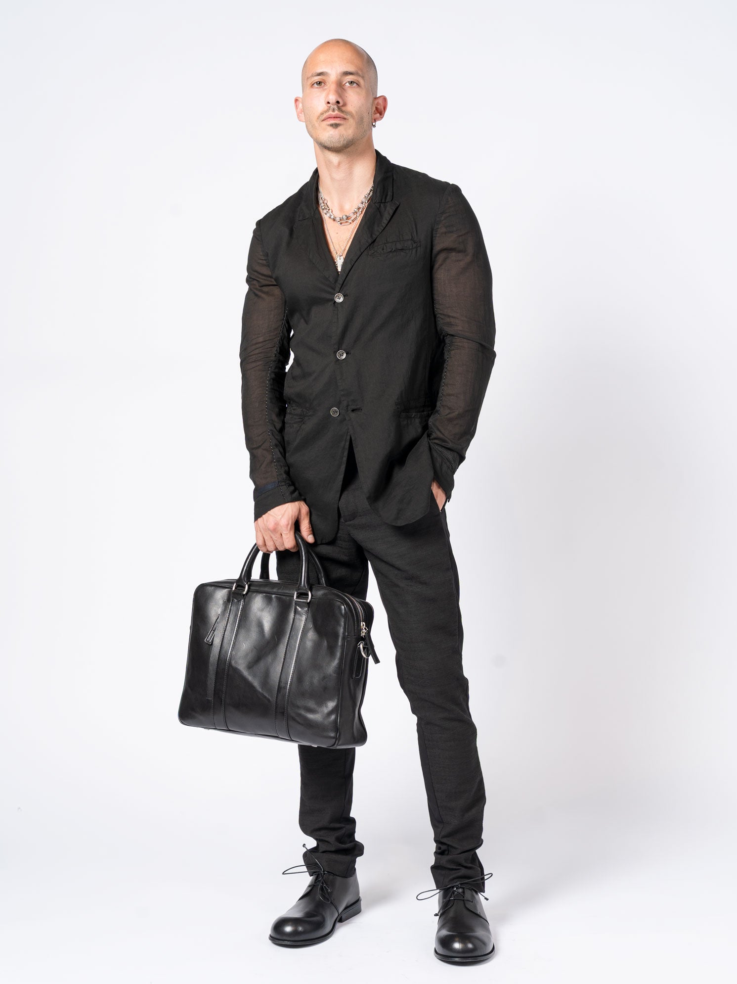 Cotton Tailored Jacket - INN7