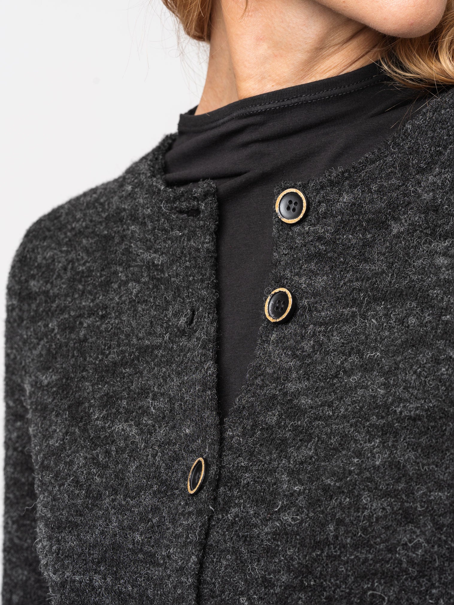 Long Buttoned Cardigan - INN7