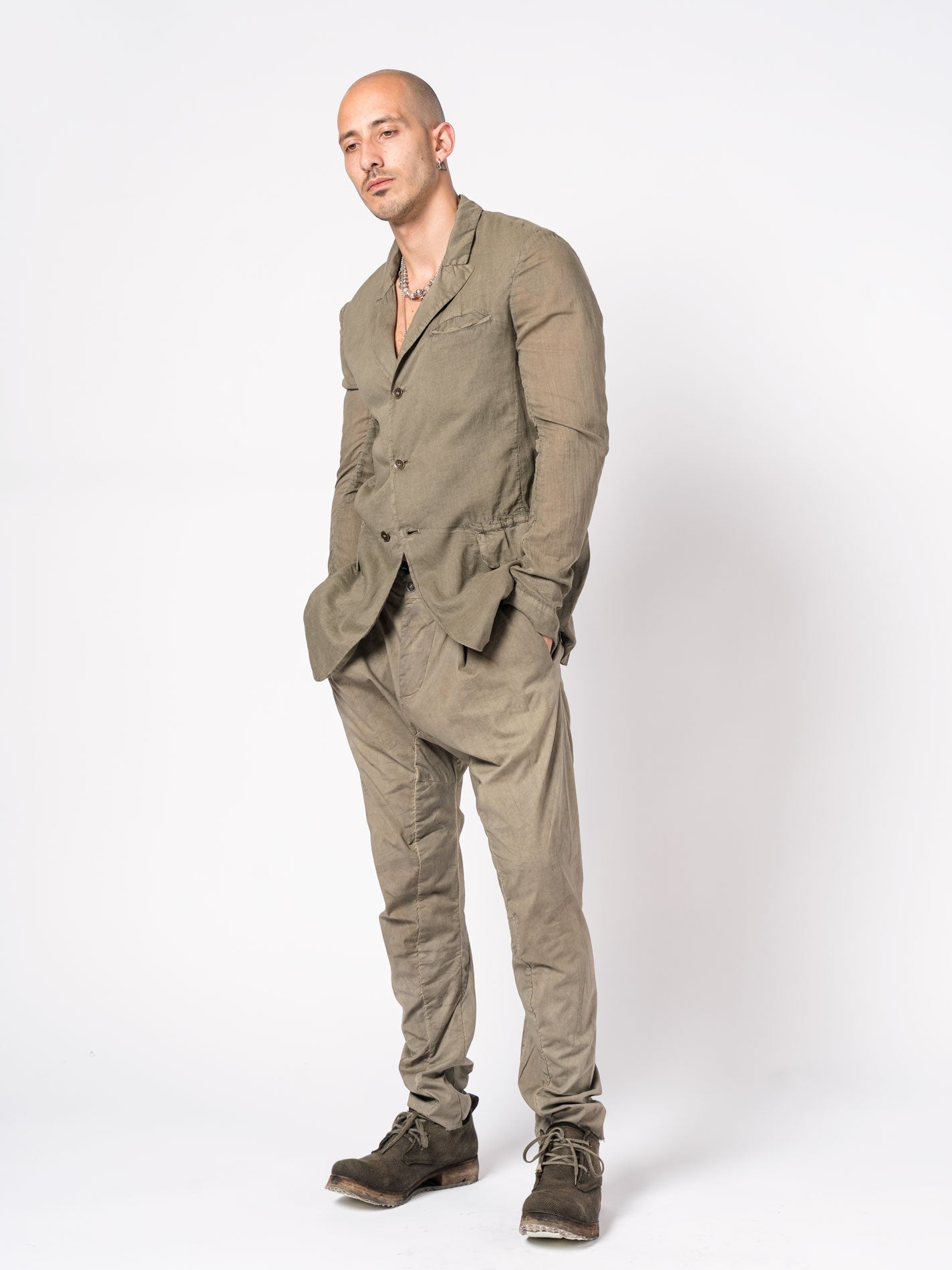 Cotton Tailored Jacket - INN7