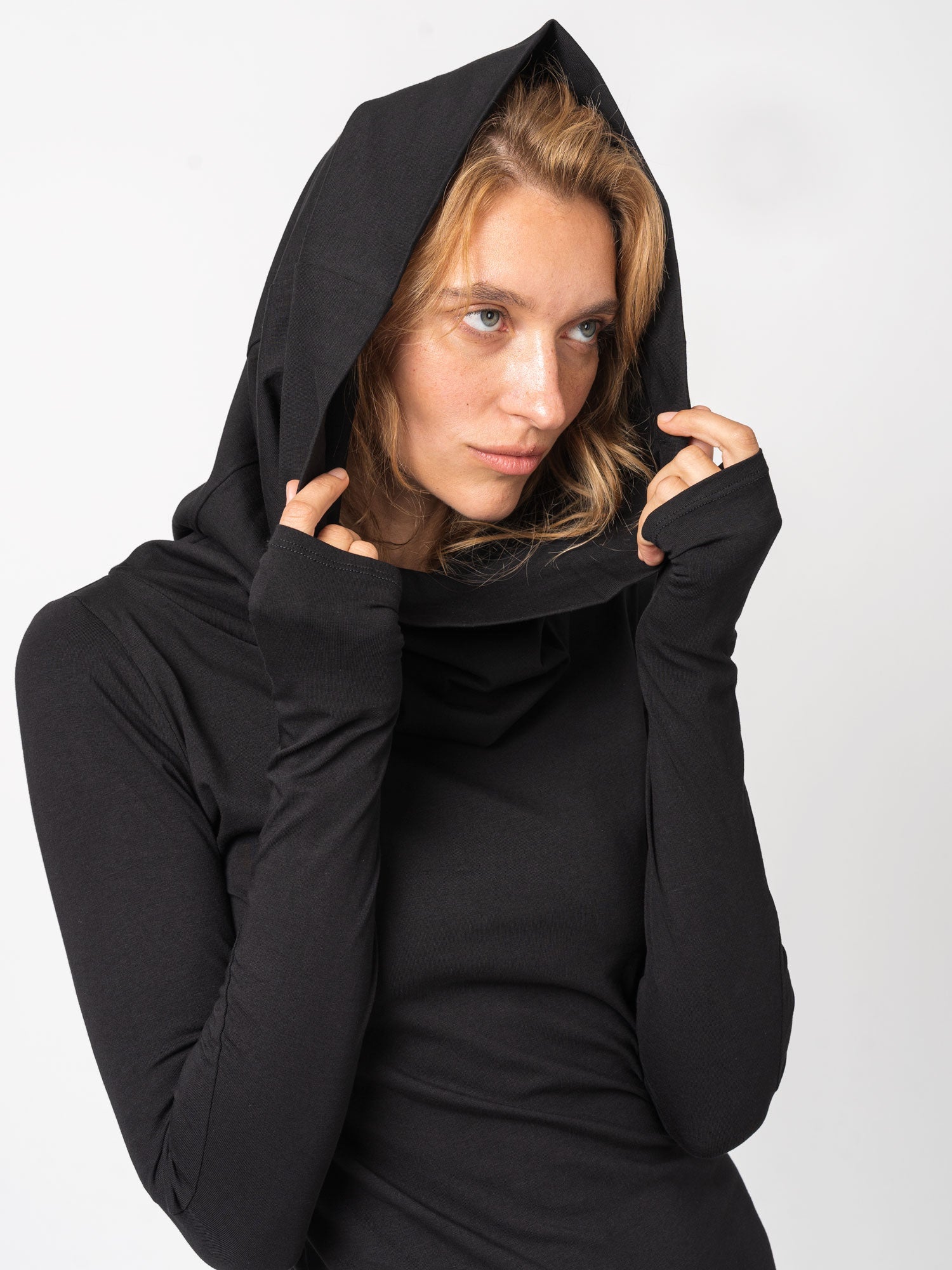Hooded Midi Dress - INN7