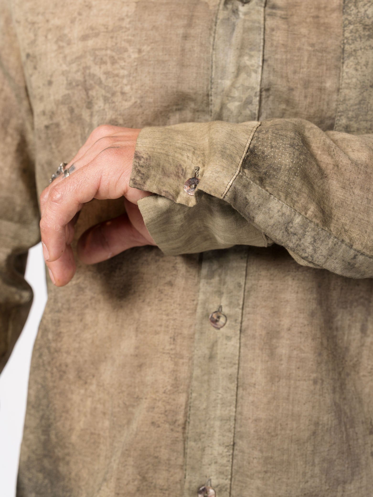 Overdyed Cotton Shirt - INN7