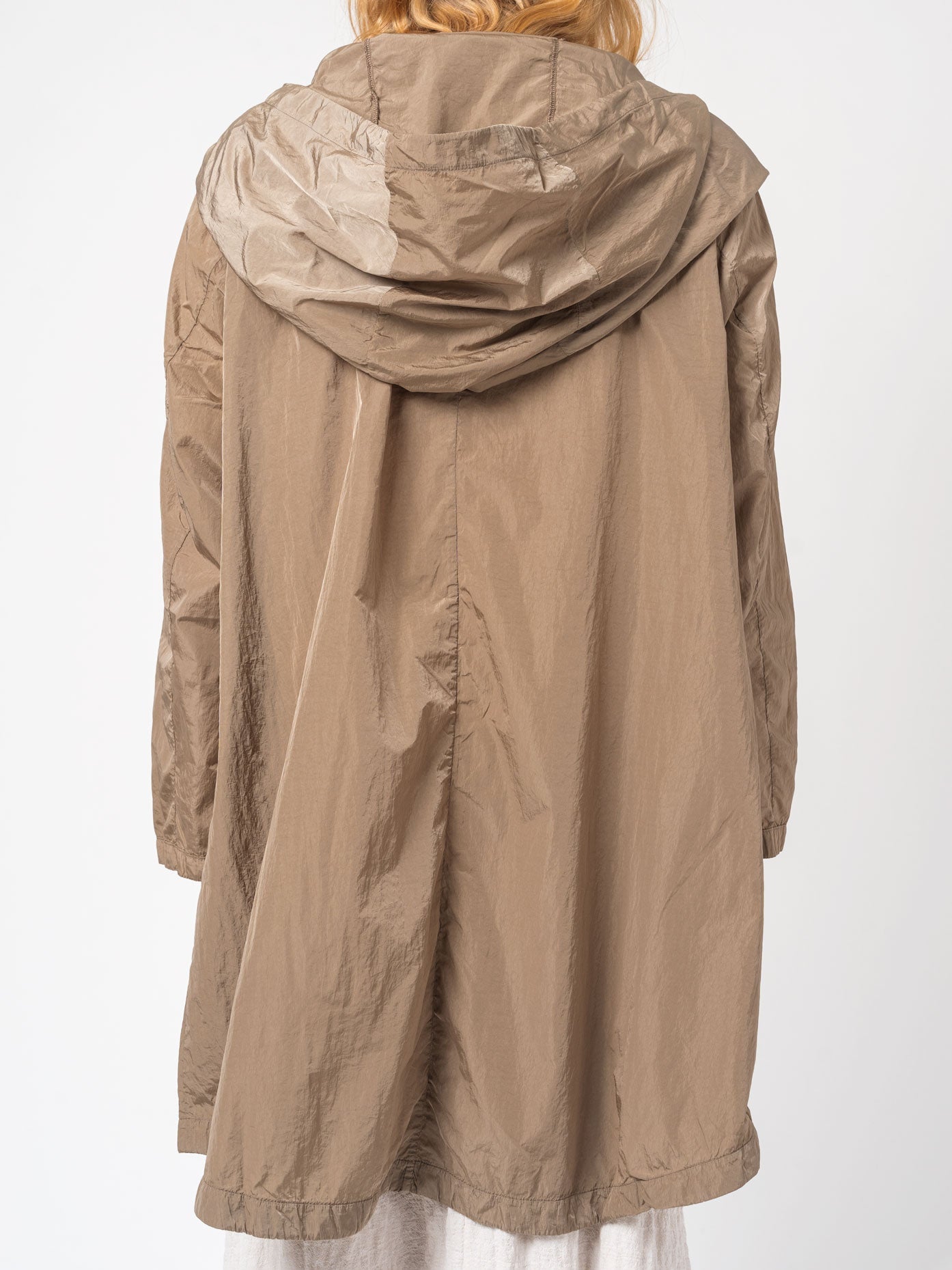 Nylon Hooded Duster - INN7