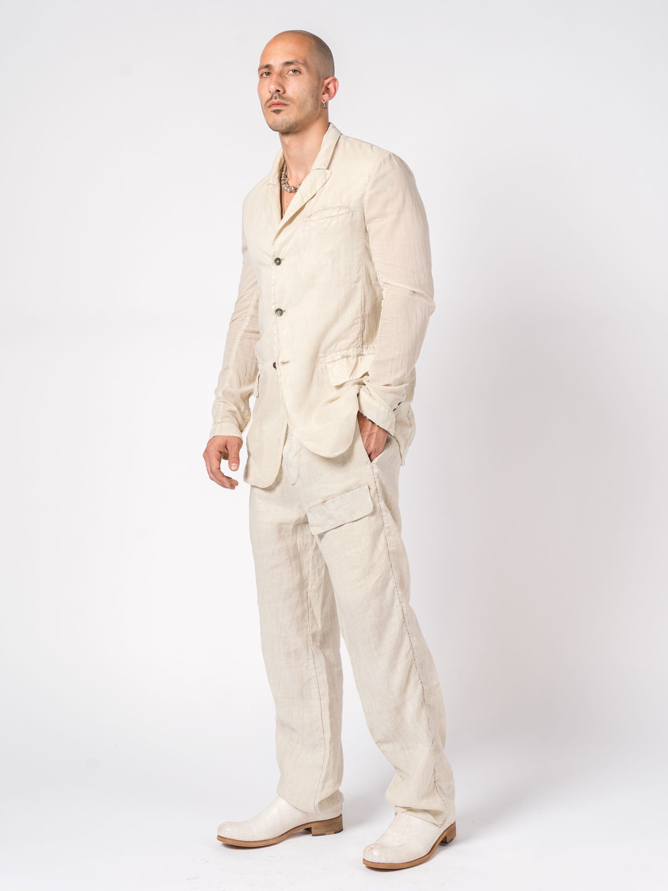 Cotton Tailored Jacket - INN7