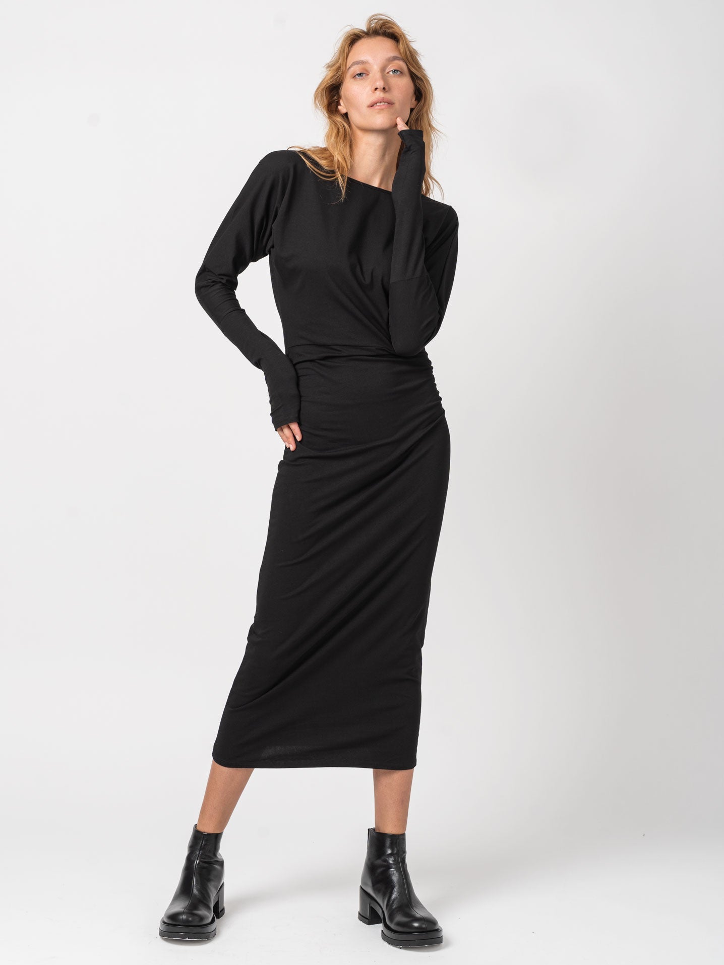 Open-Back Midi Dress - INN7