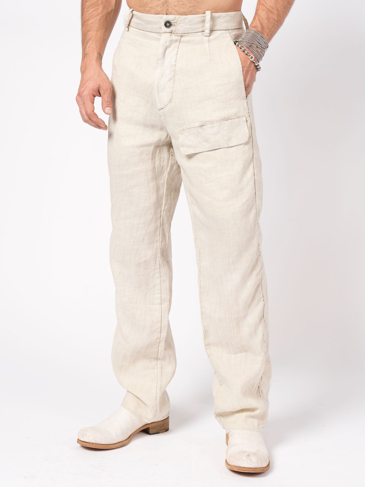 Wide Leg Aviator Pants