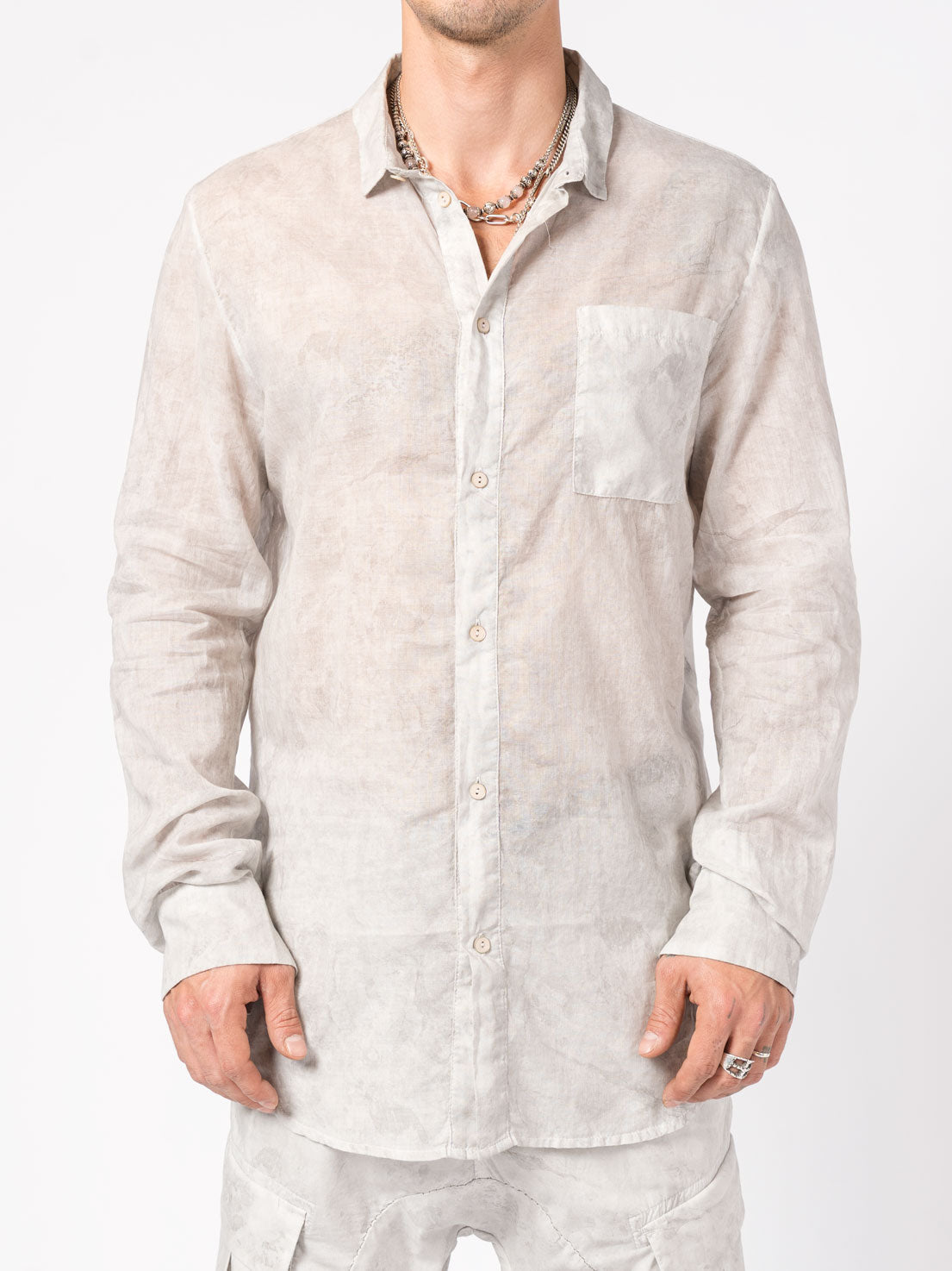 Overdyed Cotton Shirt - INN7