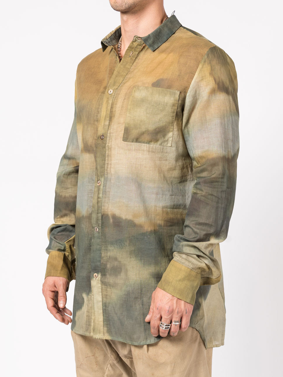 Overdyed Cotton Shirt - INN7