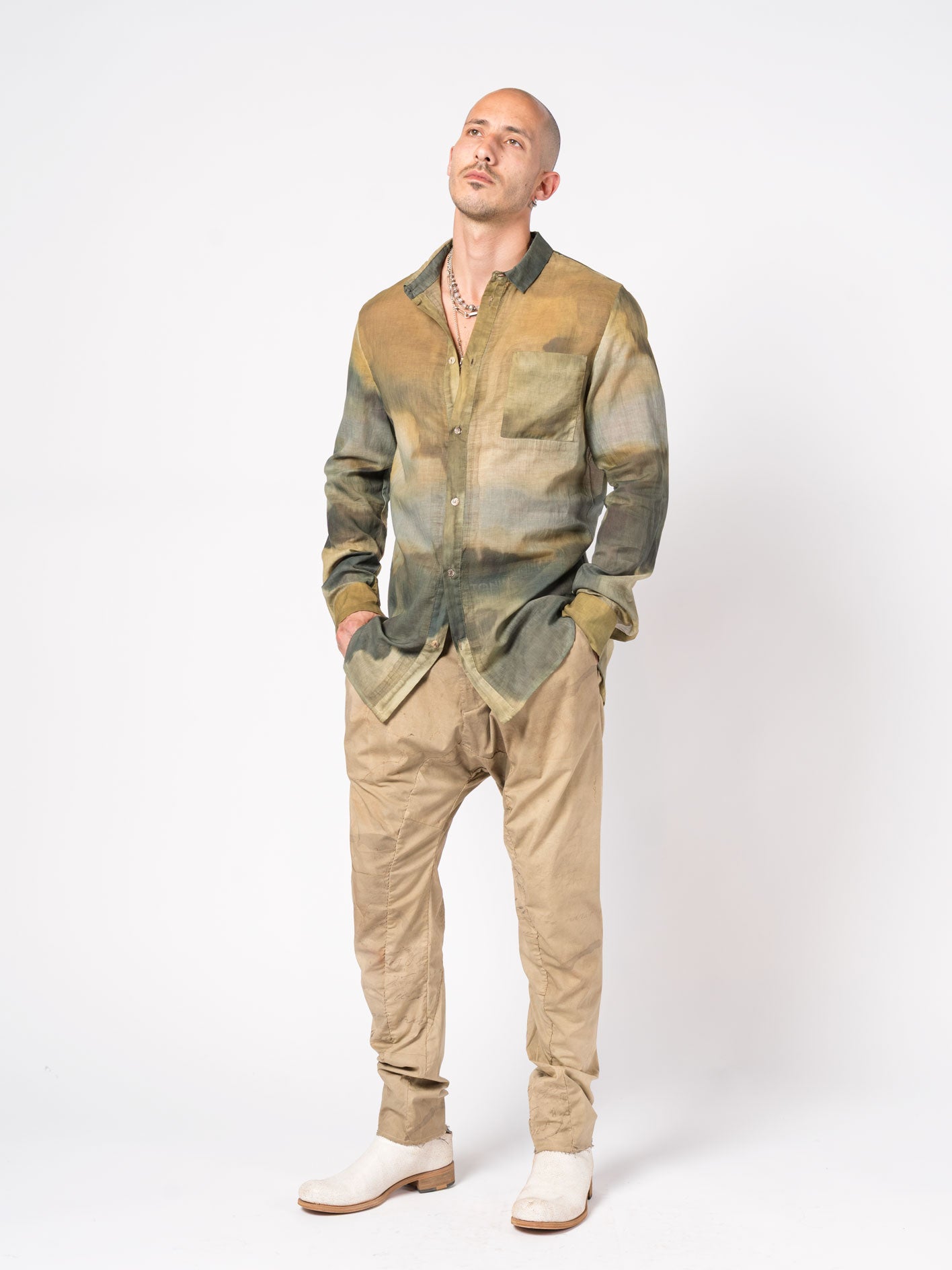 Overdyed Cotton Shirt - INN7