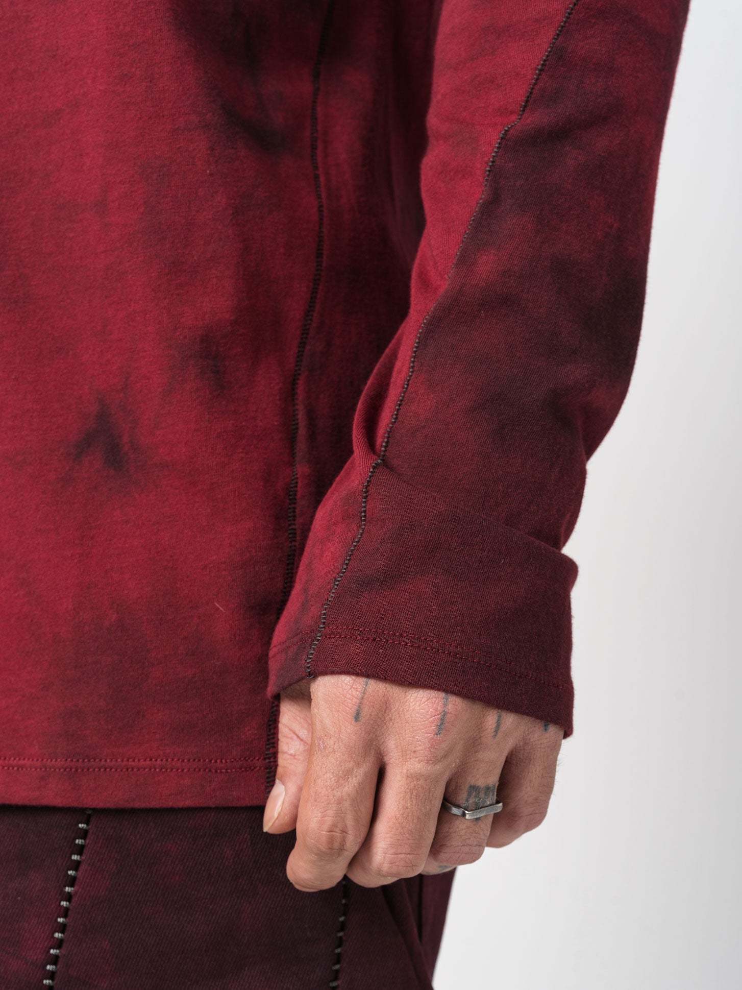 Soft Cotton Jersey Long Sleeve T-Shirt - INN7