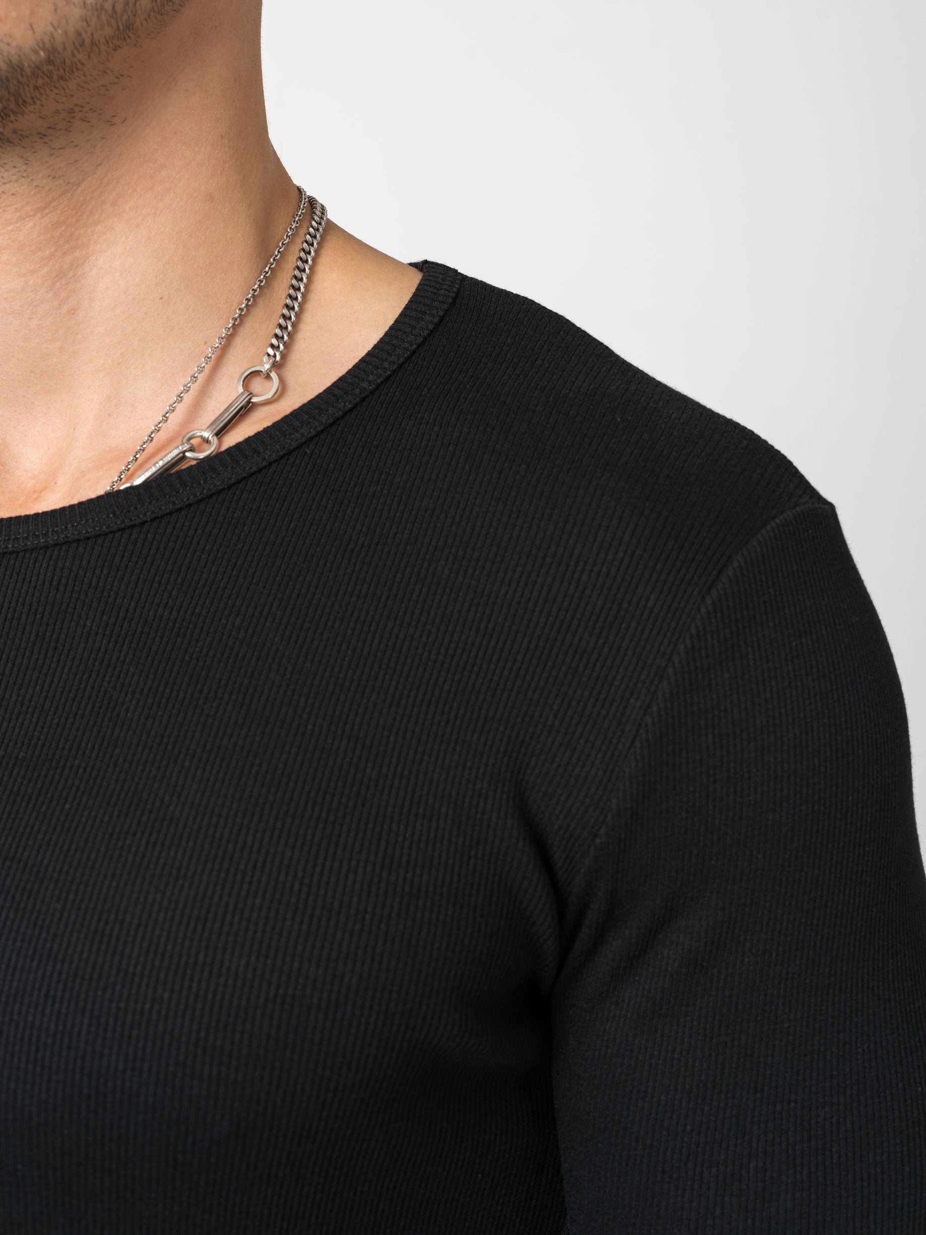 Rib Long Sleeve T-Shirt - INN7