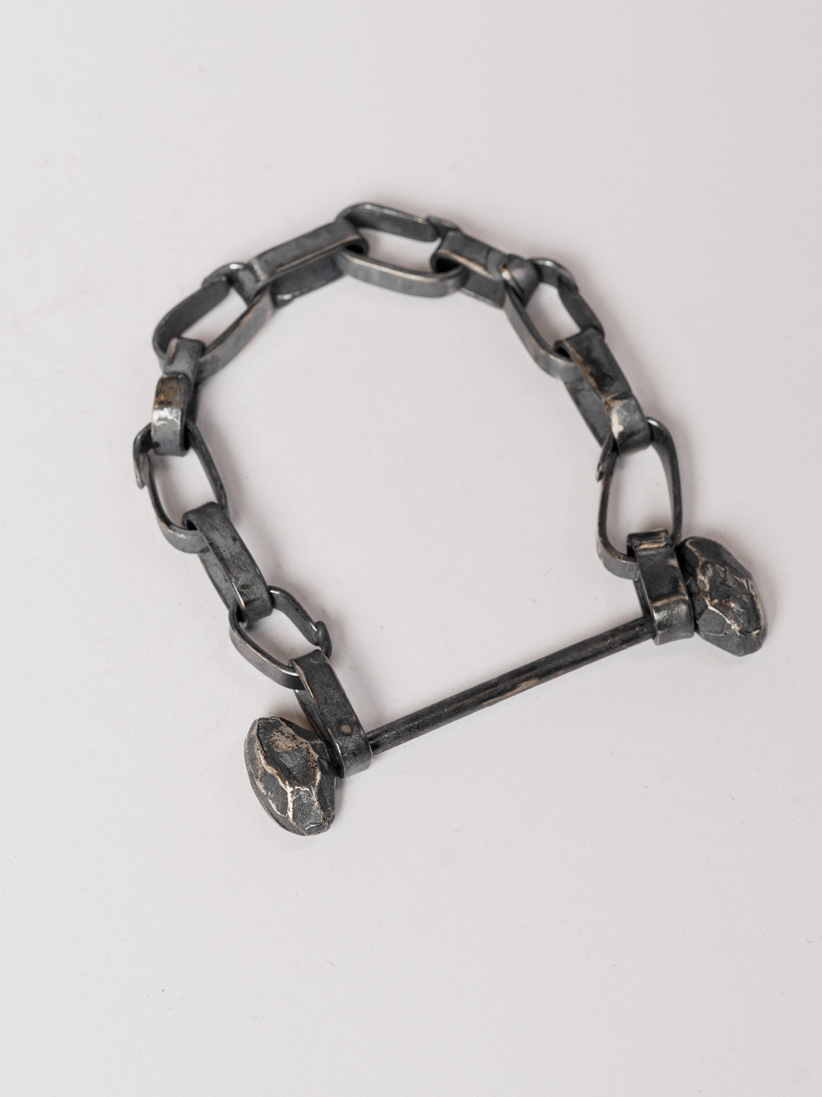 Sculpted Silver Bracelet