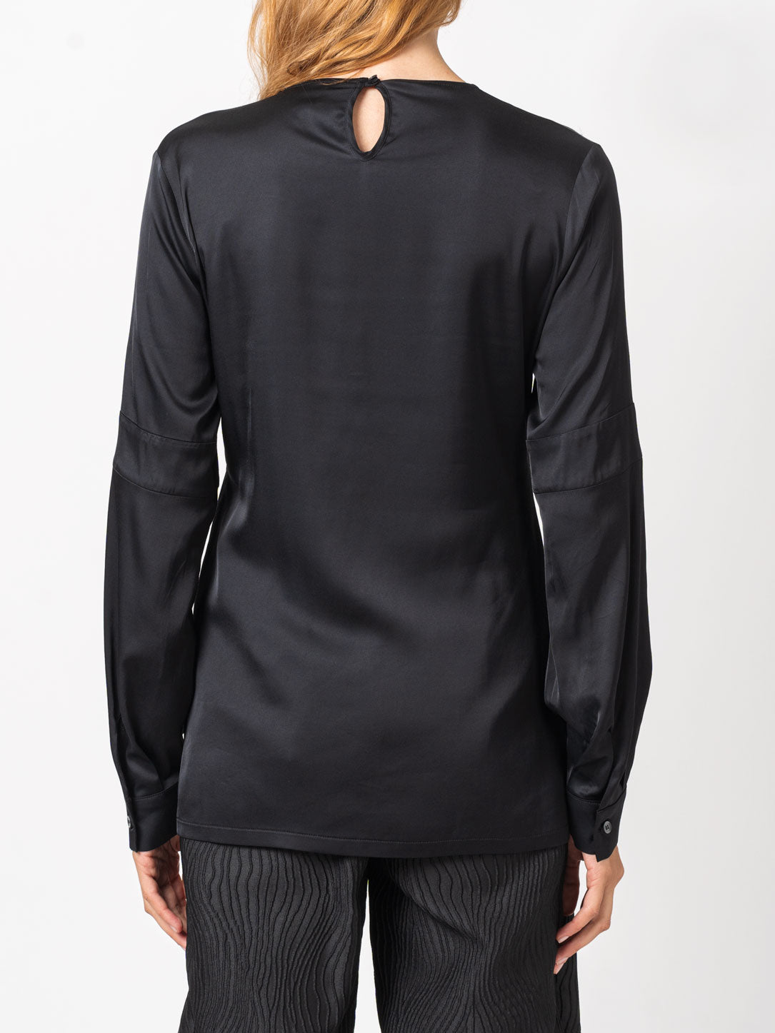 Satin Finish Long Sleeve Shirt - INN7