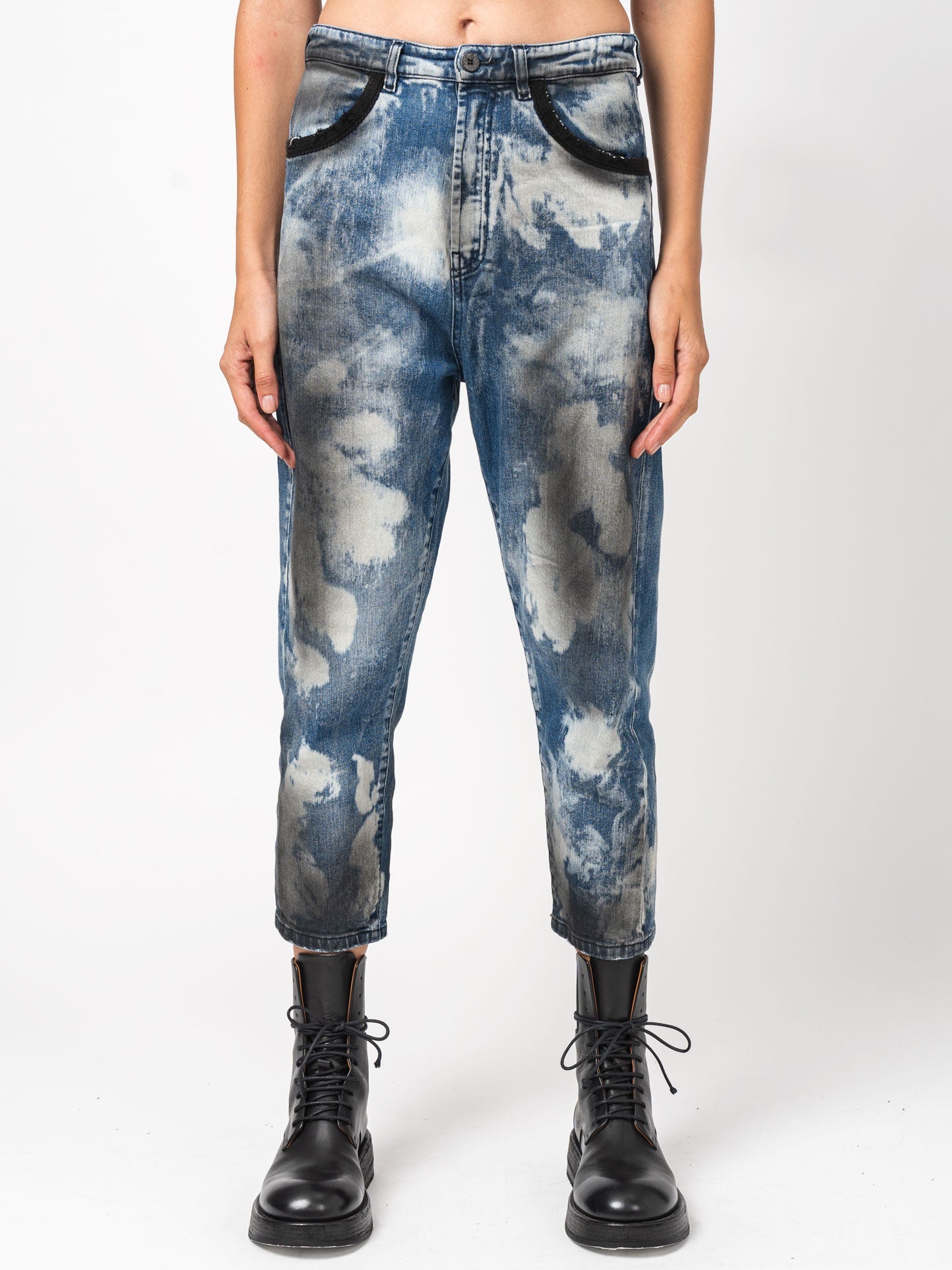 Boy Blue Dirty Jeans - INN7