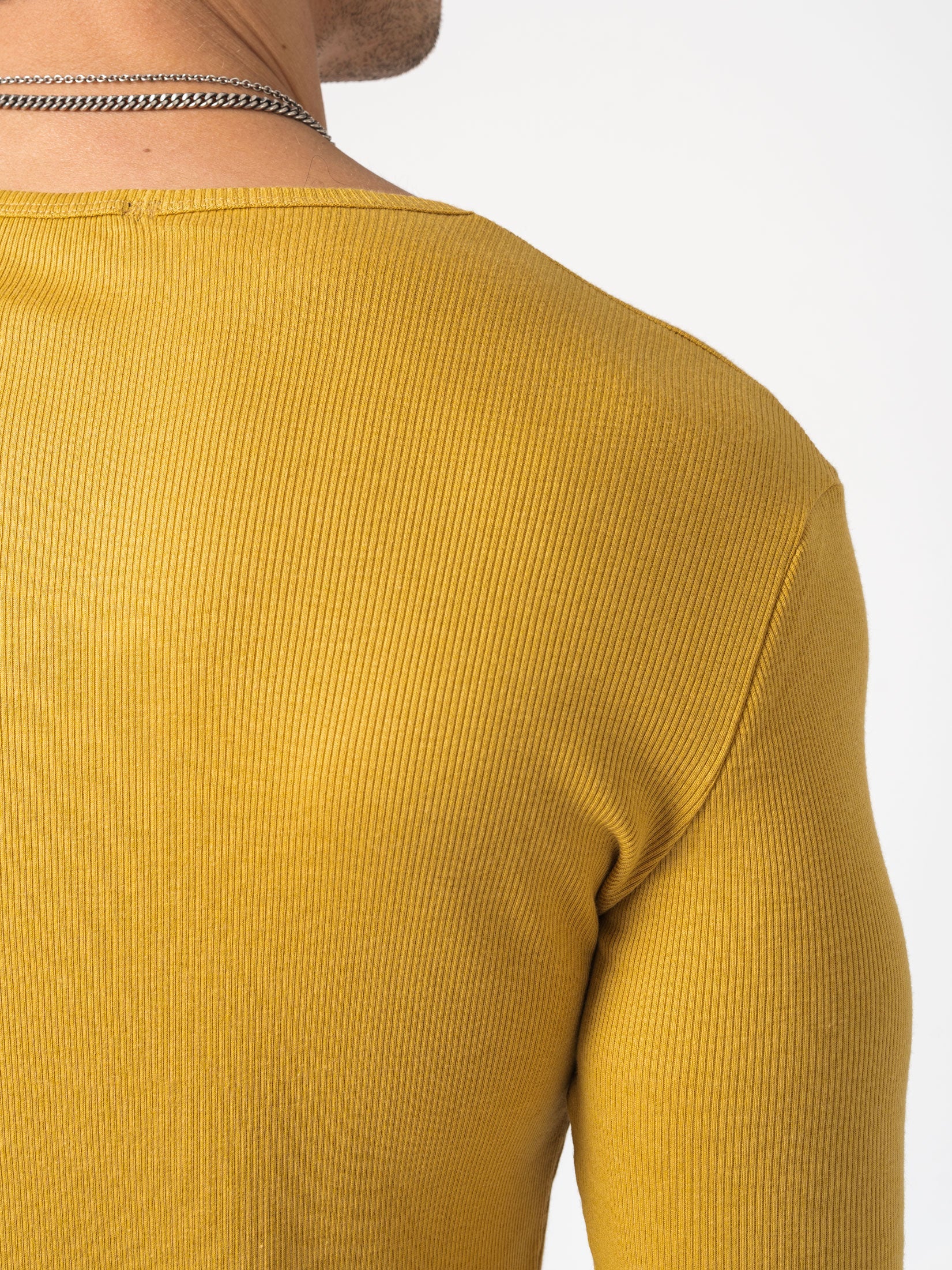 Rib Long Sleeve T-Shirt - INN7