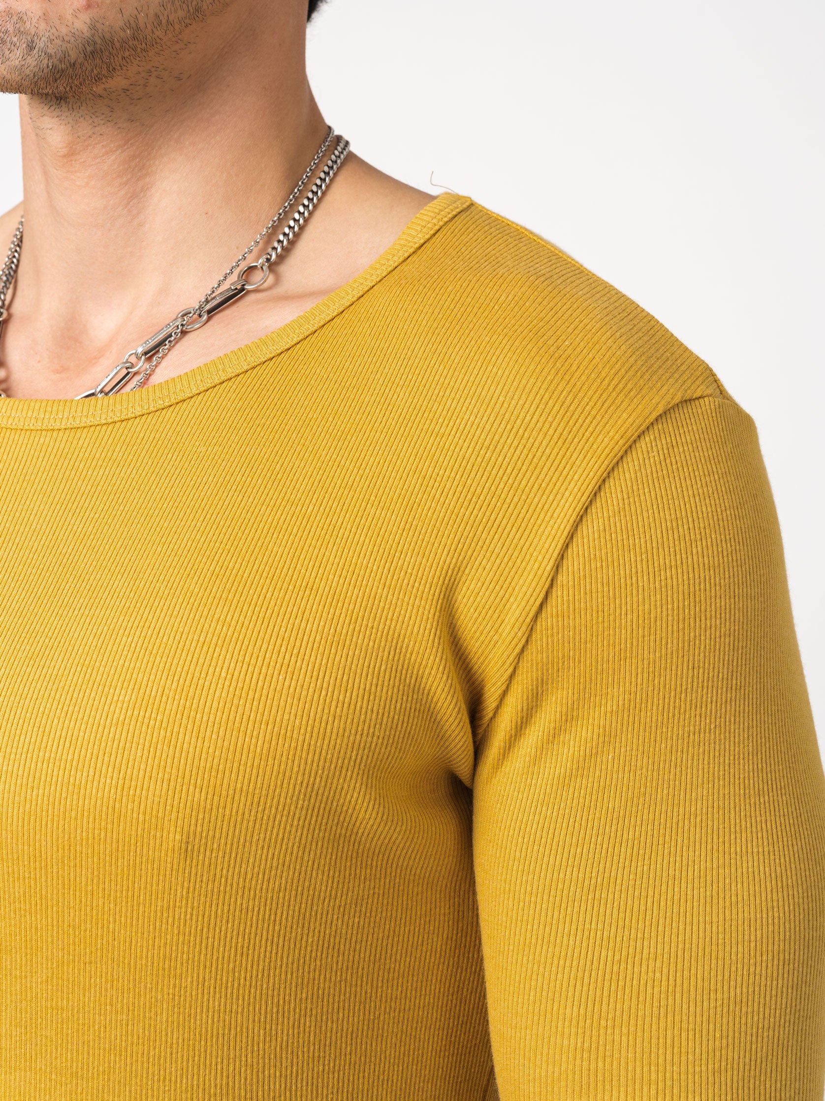 Rib Long Sleeve T-Shirt - INN7