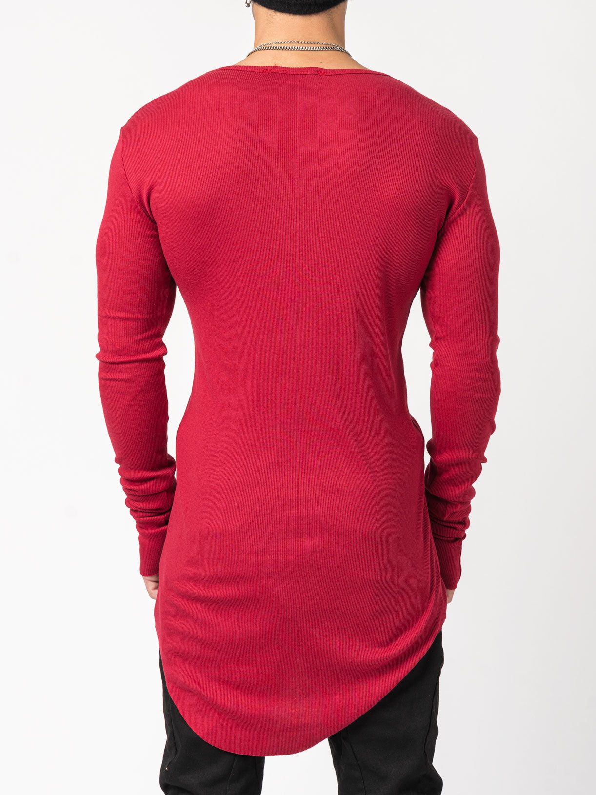Rib Long Sleeve T-Shirt - INN7
