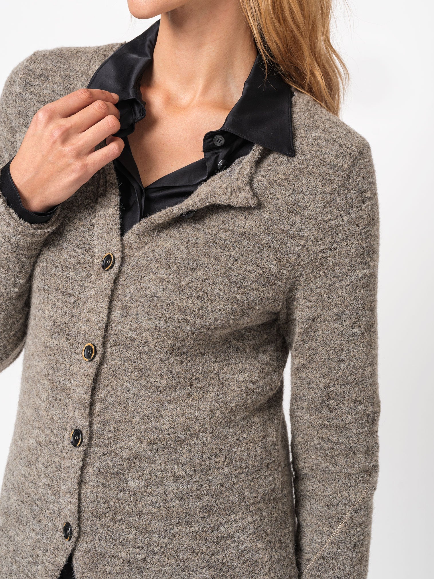 Long Buttoned Cardigan - INN7