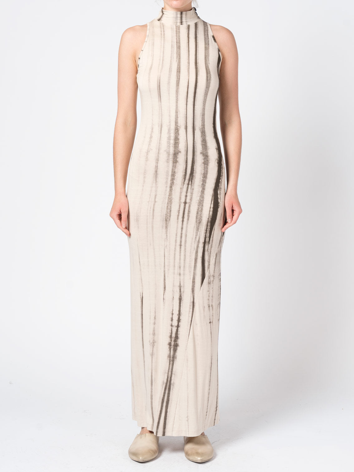 Sleeveless Tie-Dye Maxi Dress - INN7