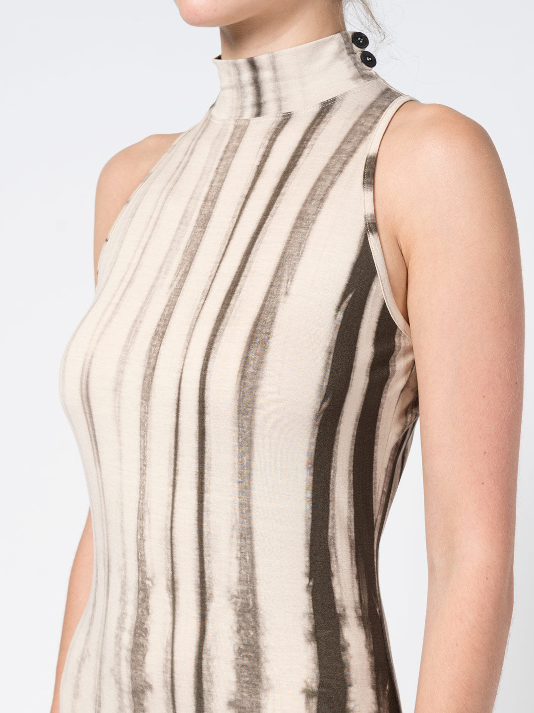 Sleeveless Tie-Dye Maxi Dress - INN7