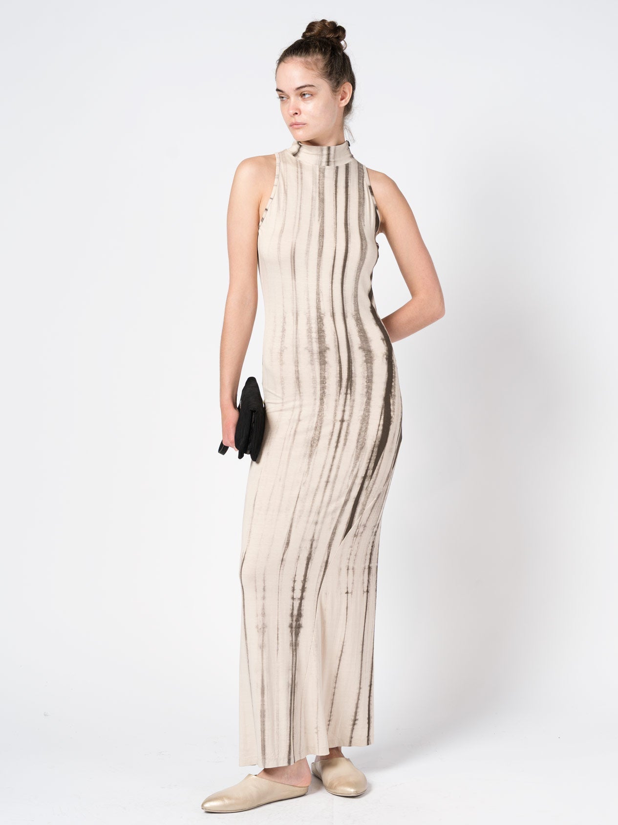 Sleeveless Tie-Dye Maxi Dress - INN7