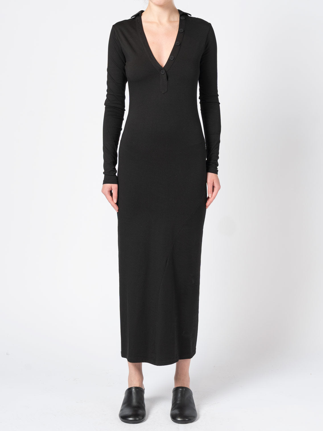Long-Sleeve Maxi Dress - INN7