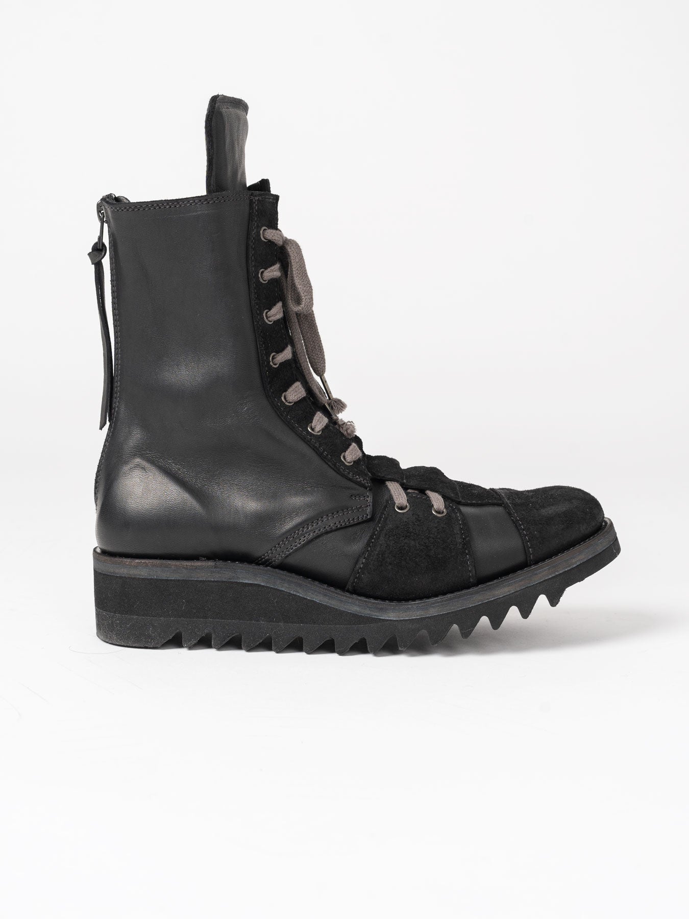Shark Sole Lace-Up Boots - INN7