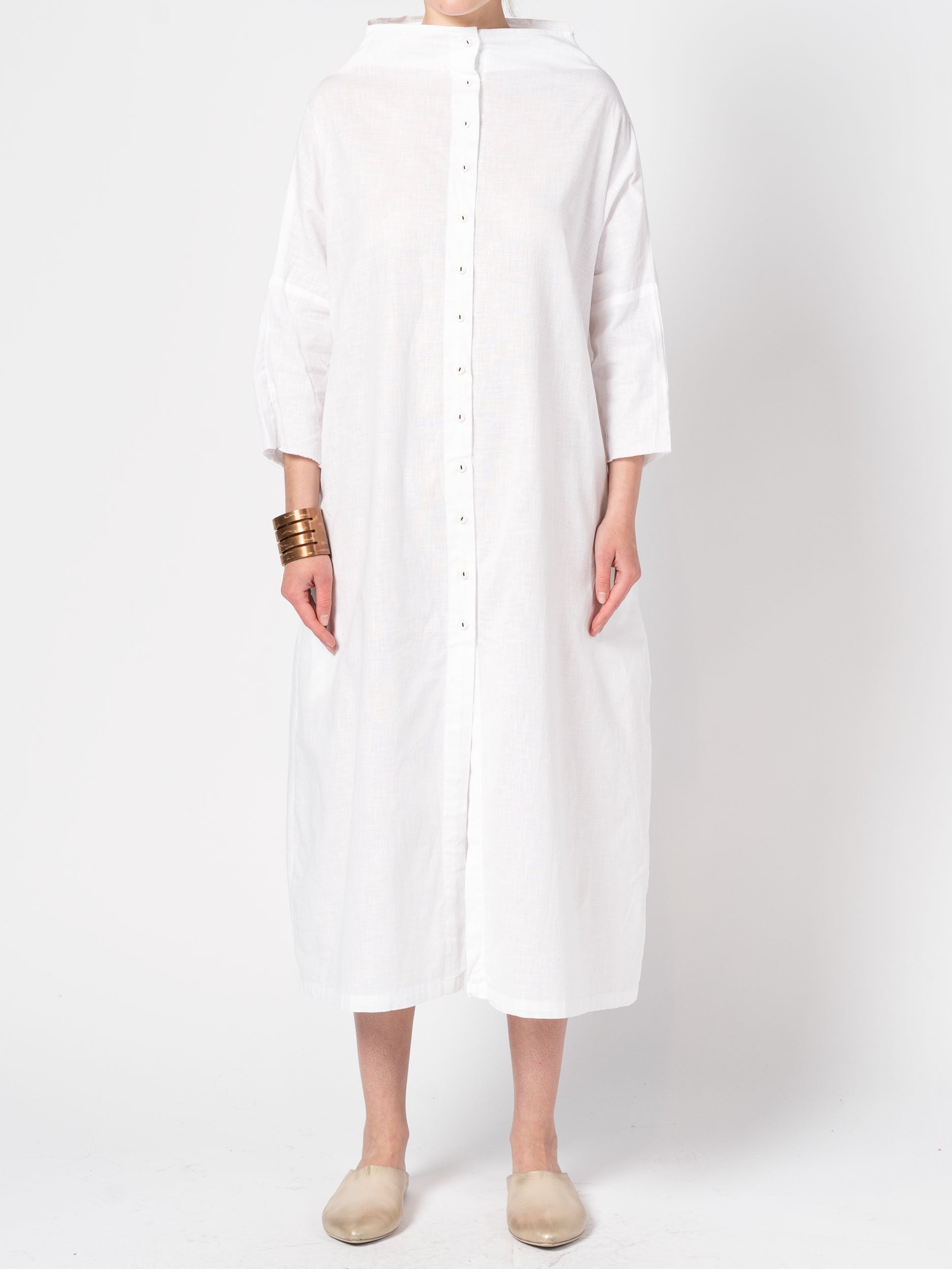 Linen Shirt Dress - INN7