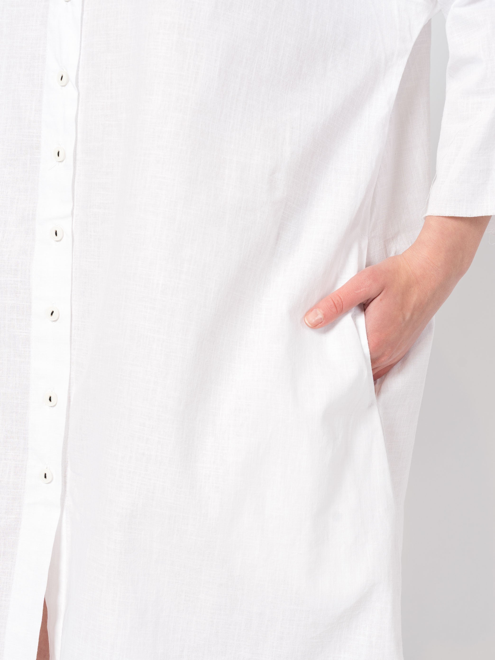 Linen Shirt Dress - INN7