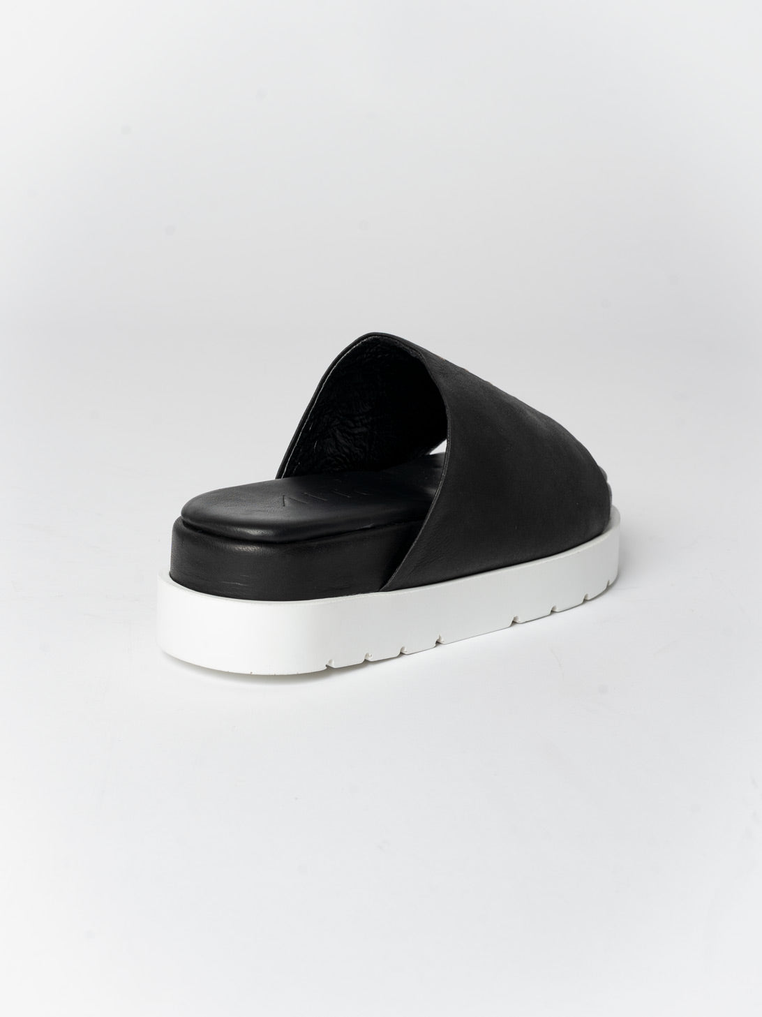 Leather Slide Sandals