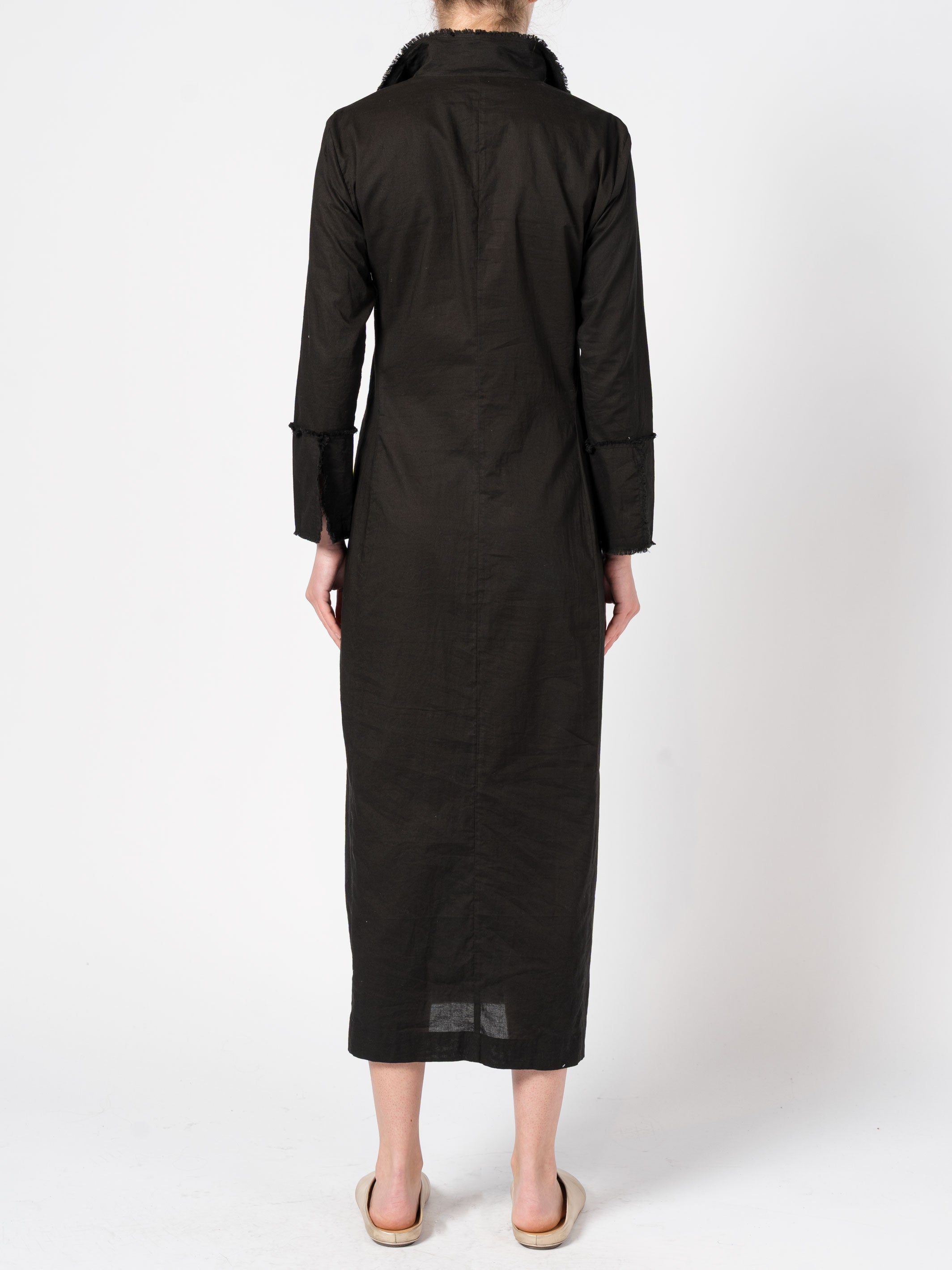 Button-Down Long Dress