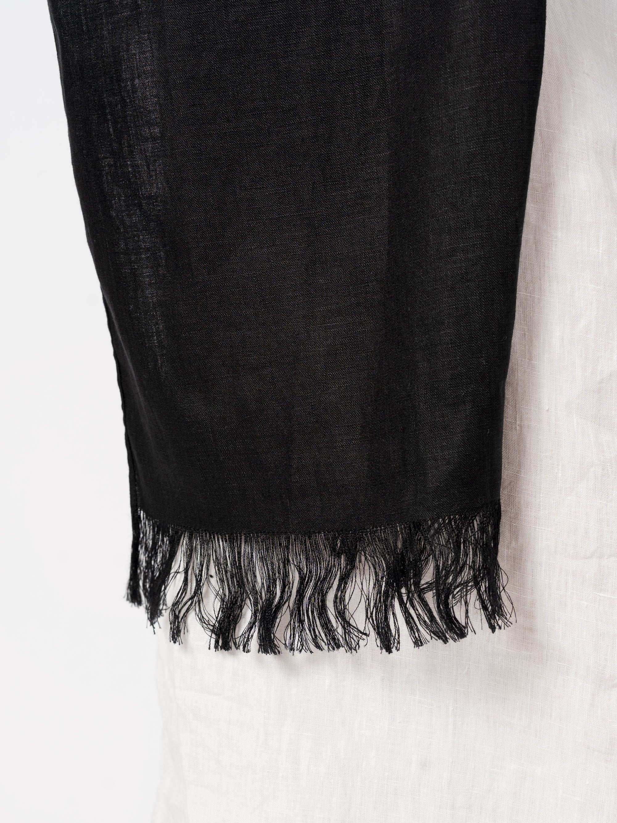 Linen Fringe Scarf - INN7