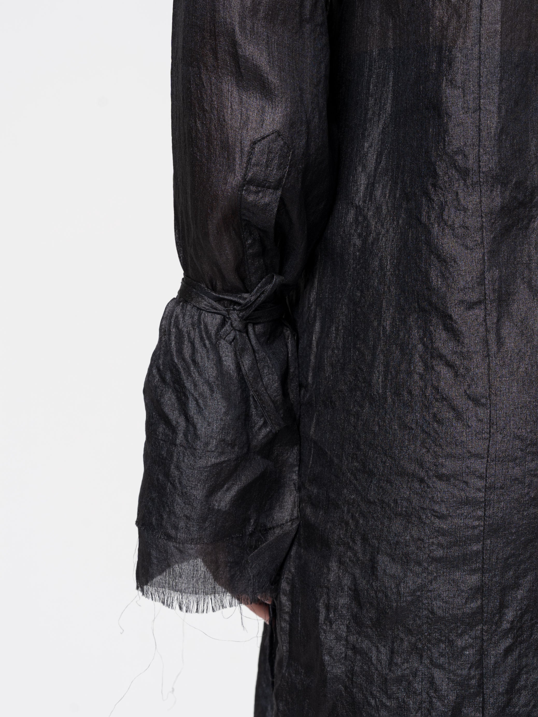 Silk Shirt Dress