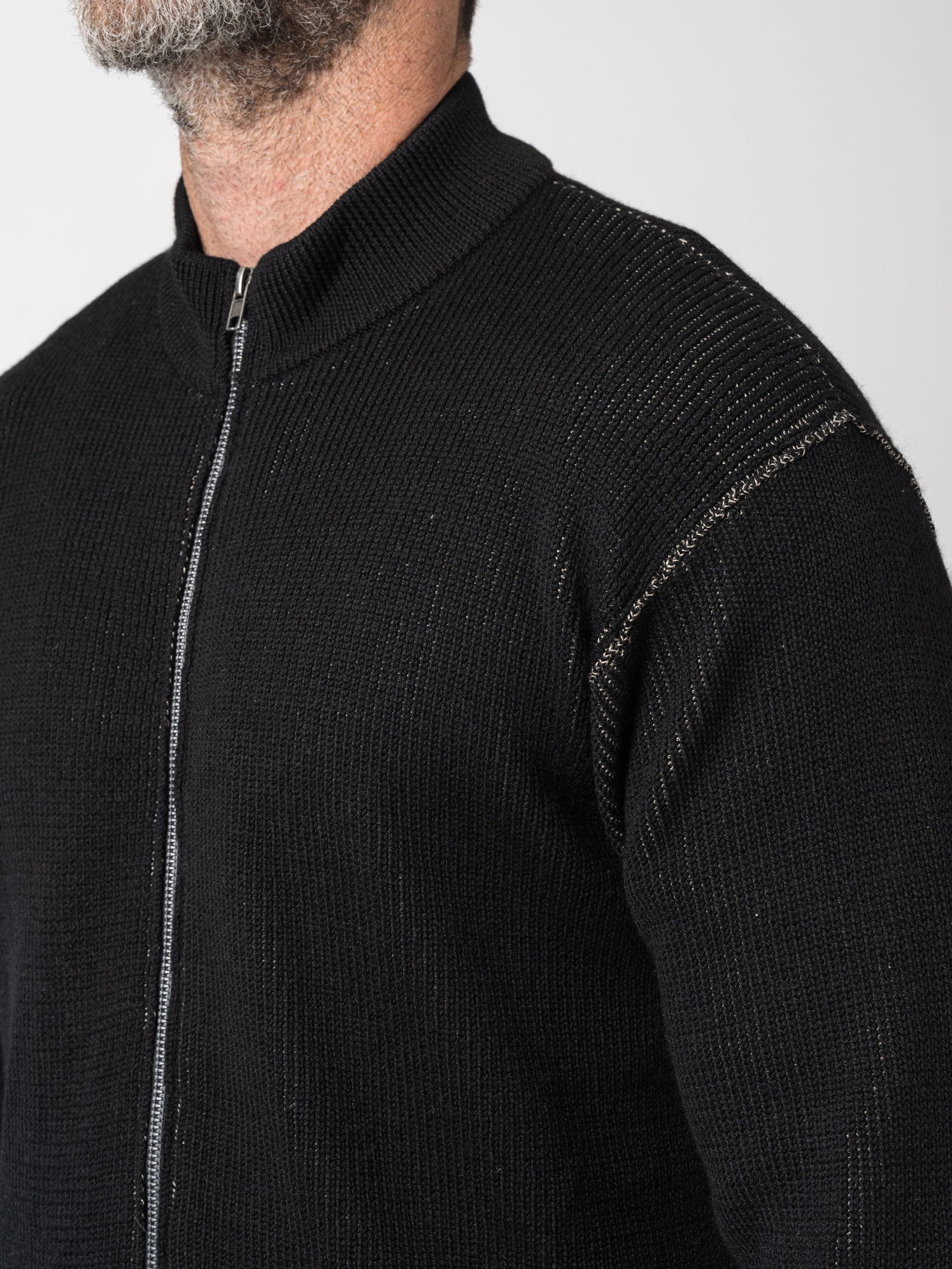 High-Neck Zip-Up Jacket - INN7