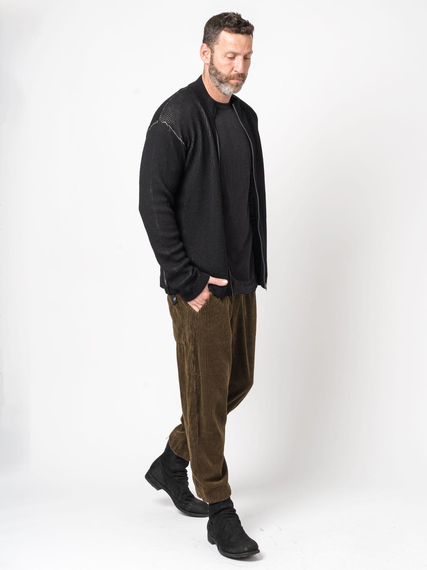 High-Neck Zip-Up Jacket - INN7