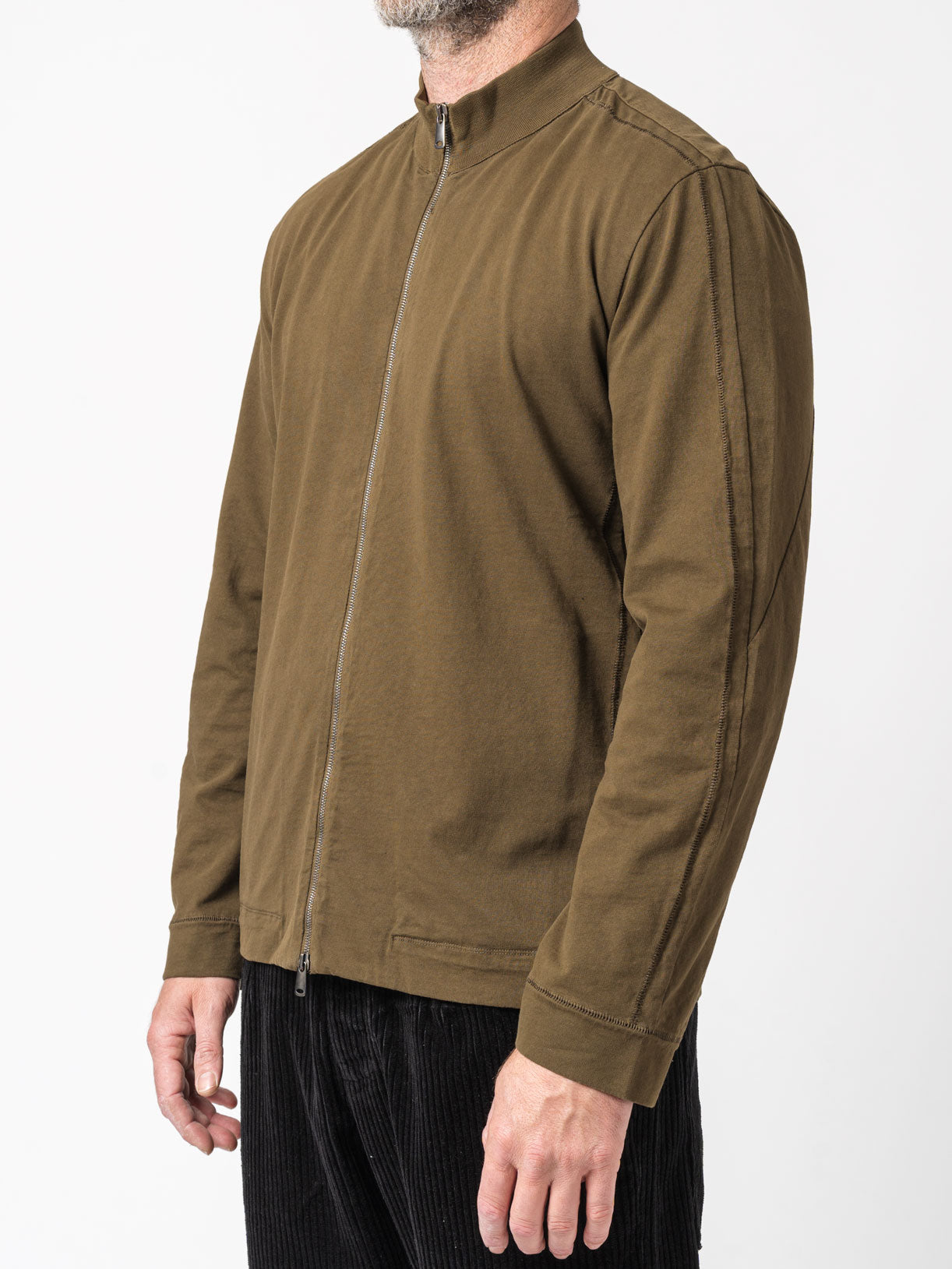High-Neck Zip-Up Jacket - INN7