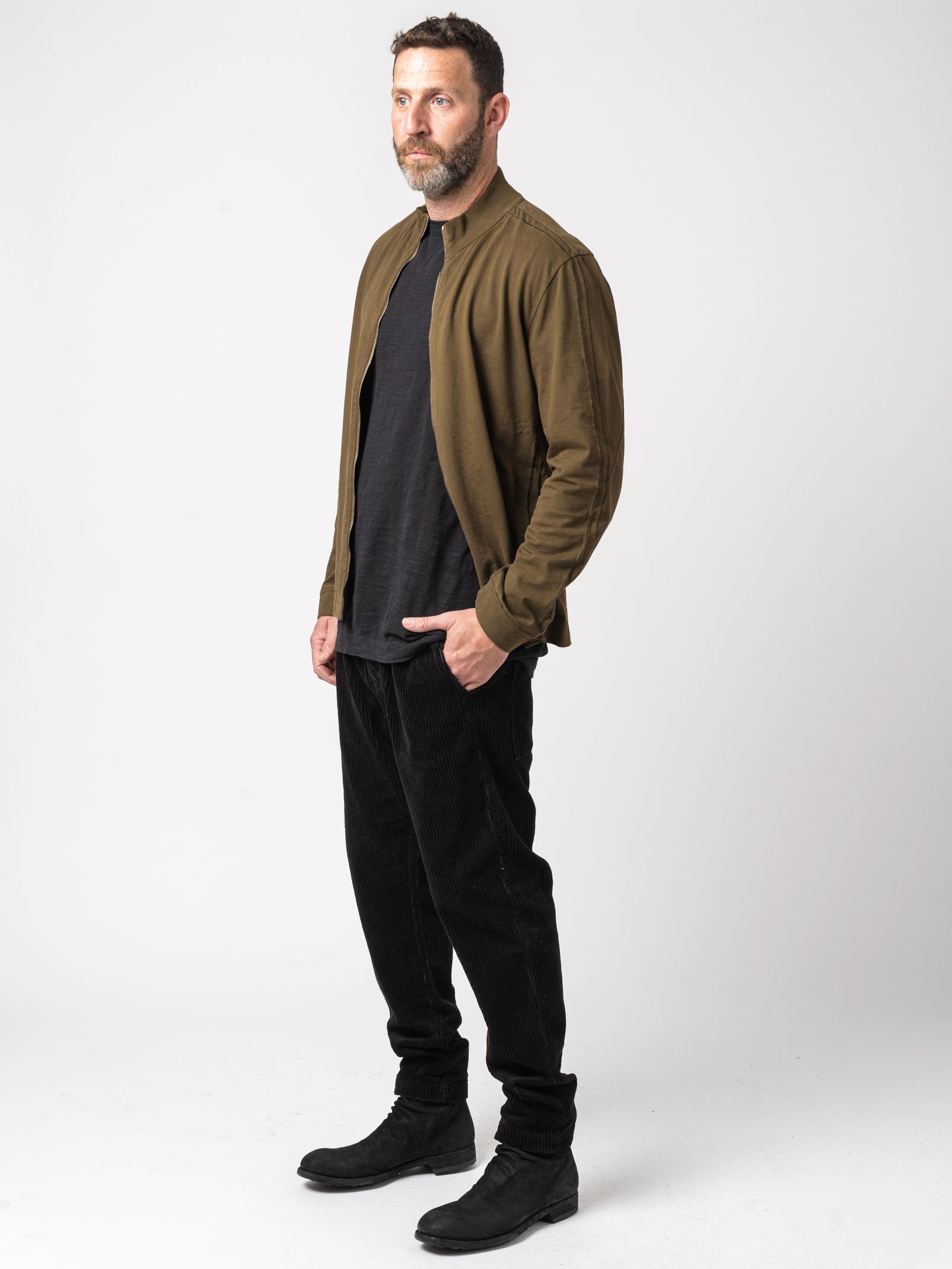 High-Neck Zip-Up Jacket - INN7