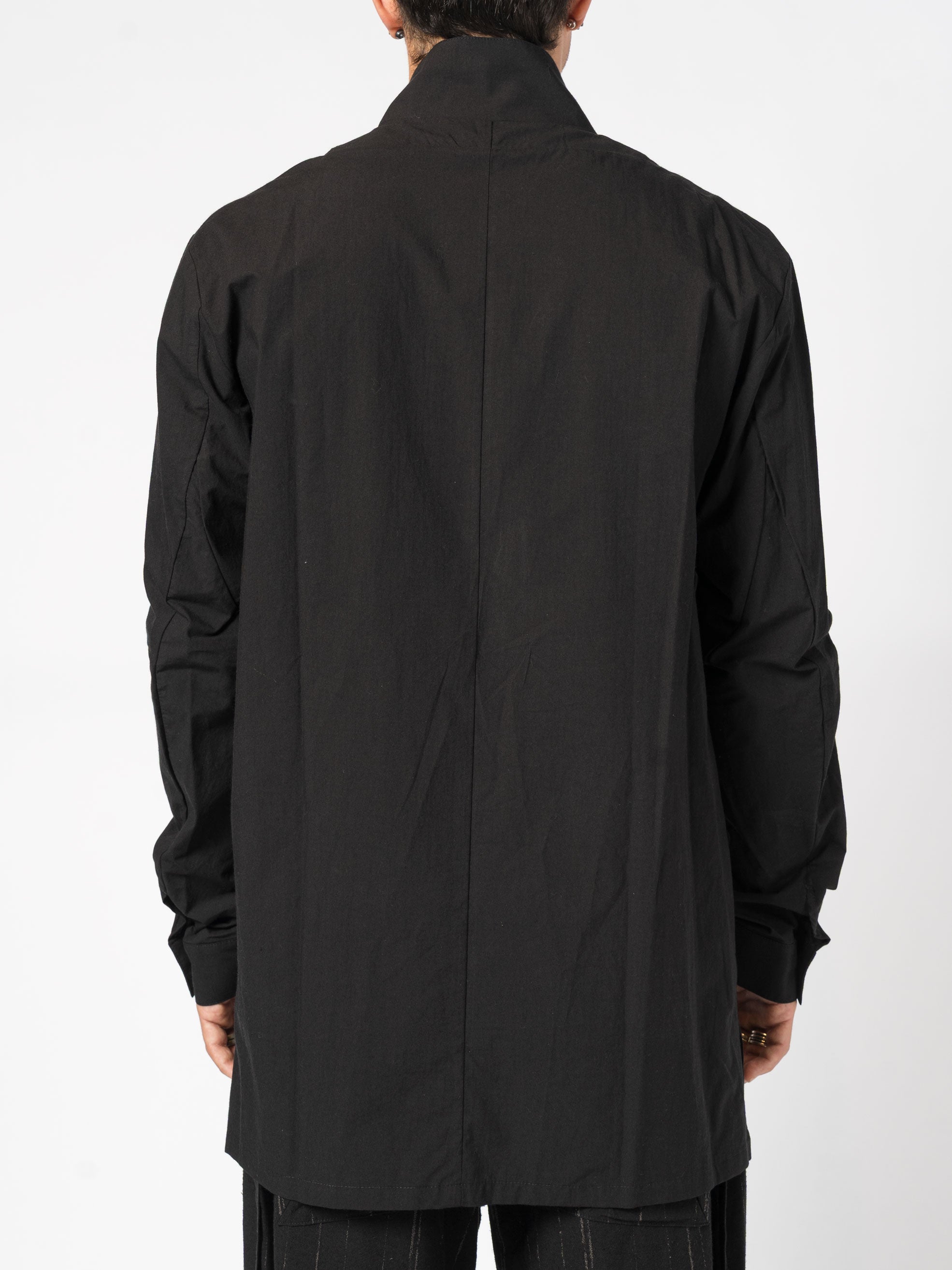 Shirt with Stand Collar