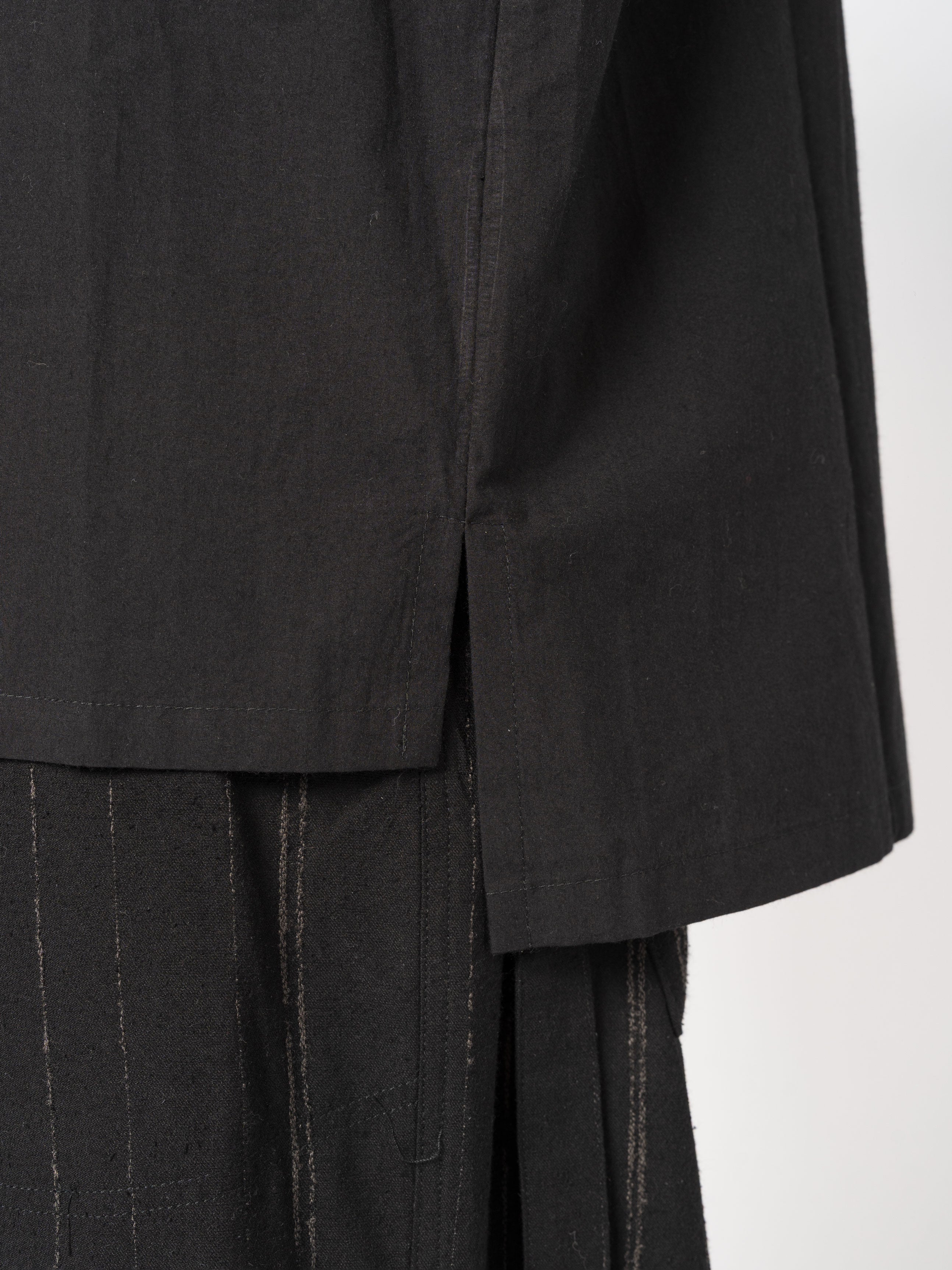 Shirt with Stand Collar