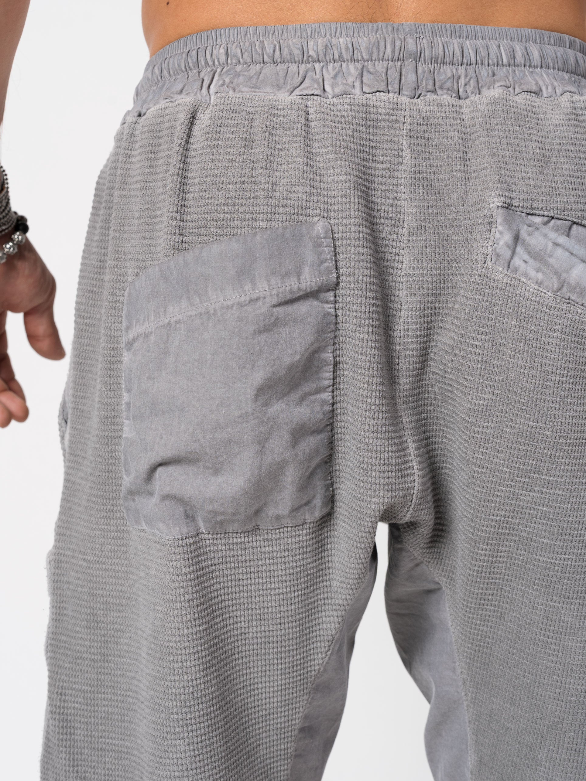 Textured Drop-Crotch Shorts - INN7