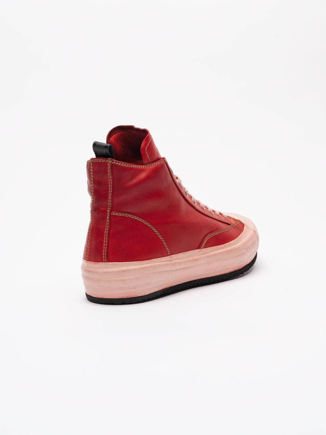 Leather High Top Sneakers - INN7