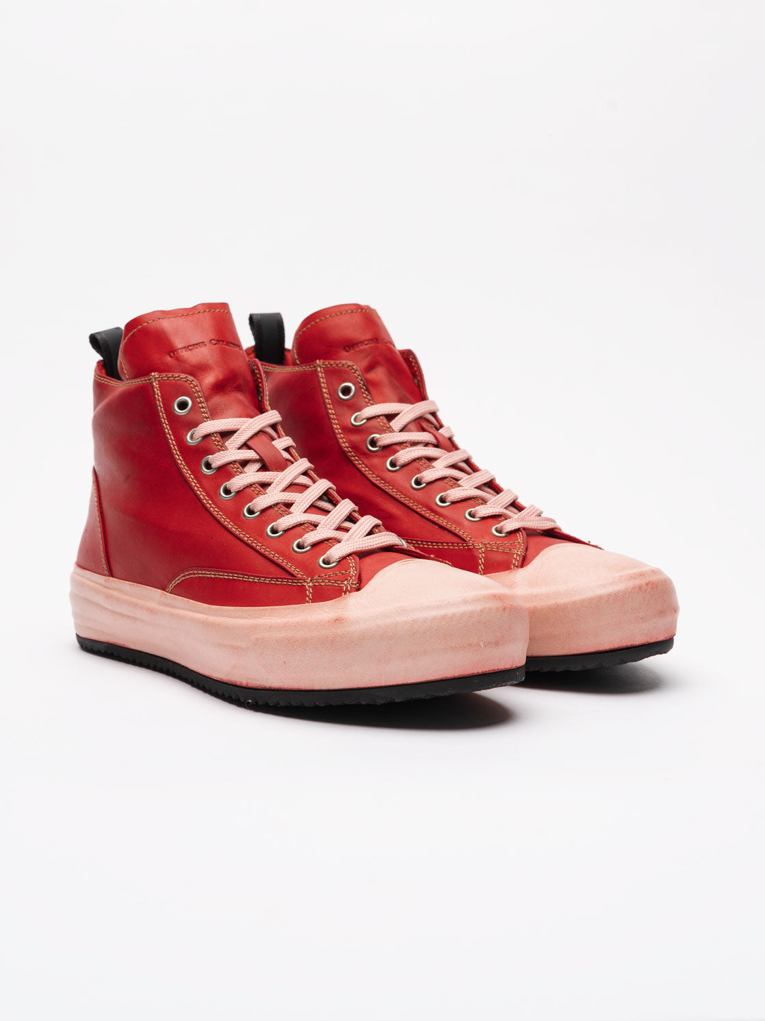Leather High Top Sneakers - INN7