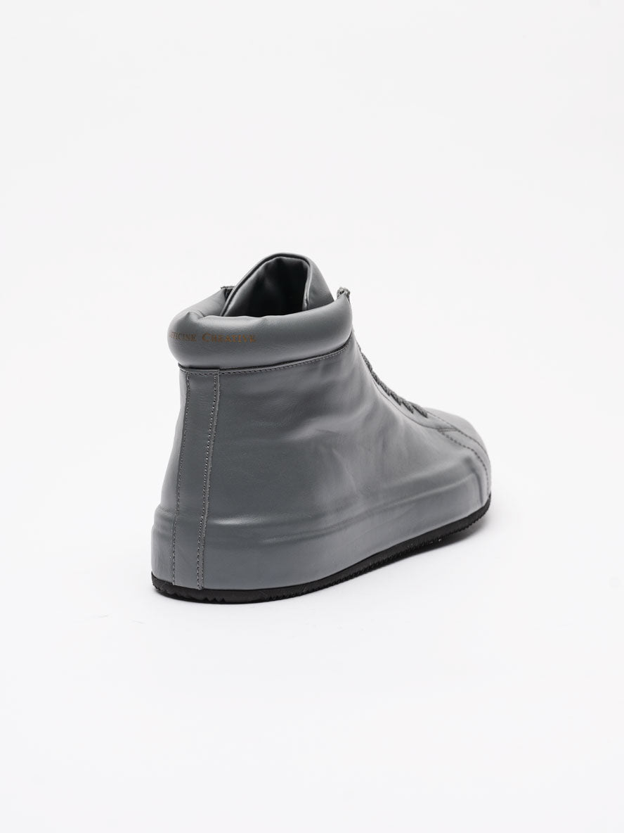 High-Top Leather Sneakers - INN7