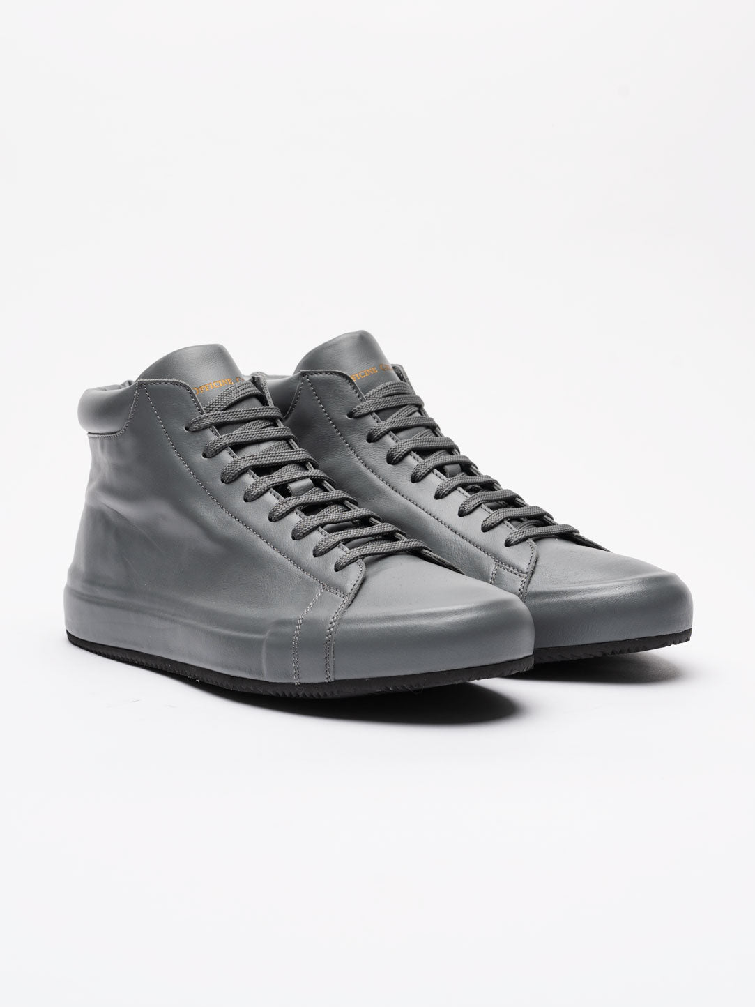 High-Top Leather Sneakers - INN7