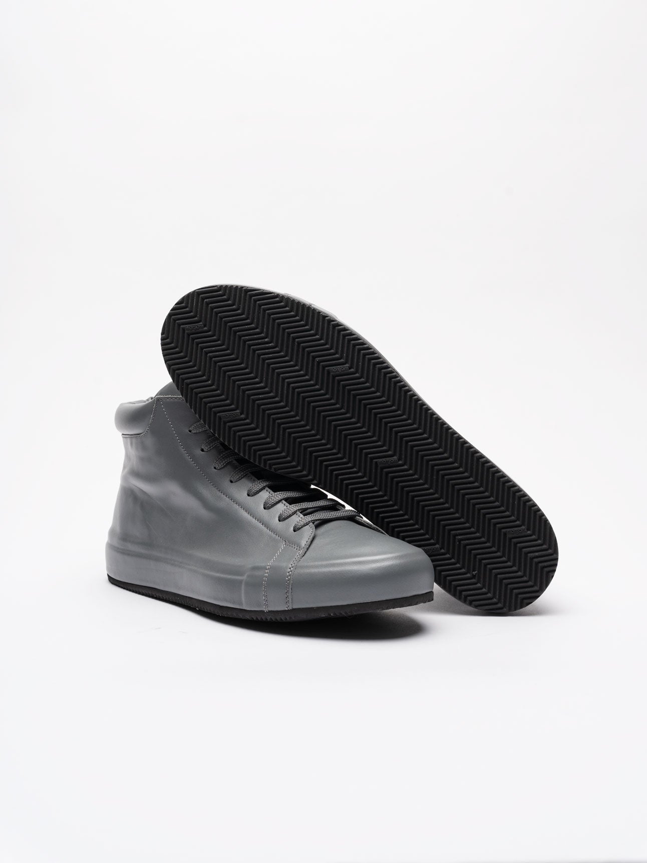 High-Top Leather Sneakers - INN7